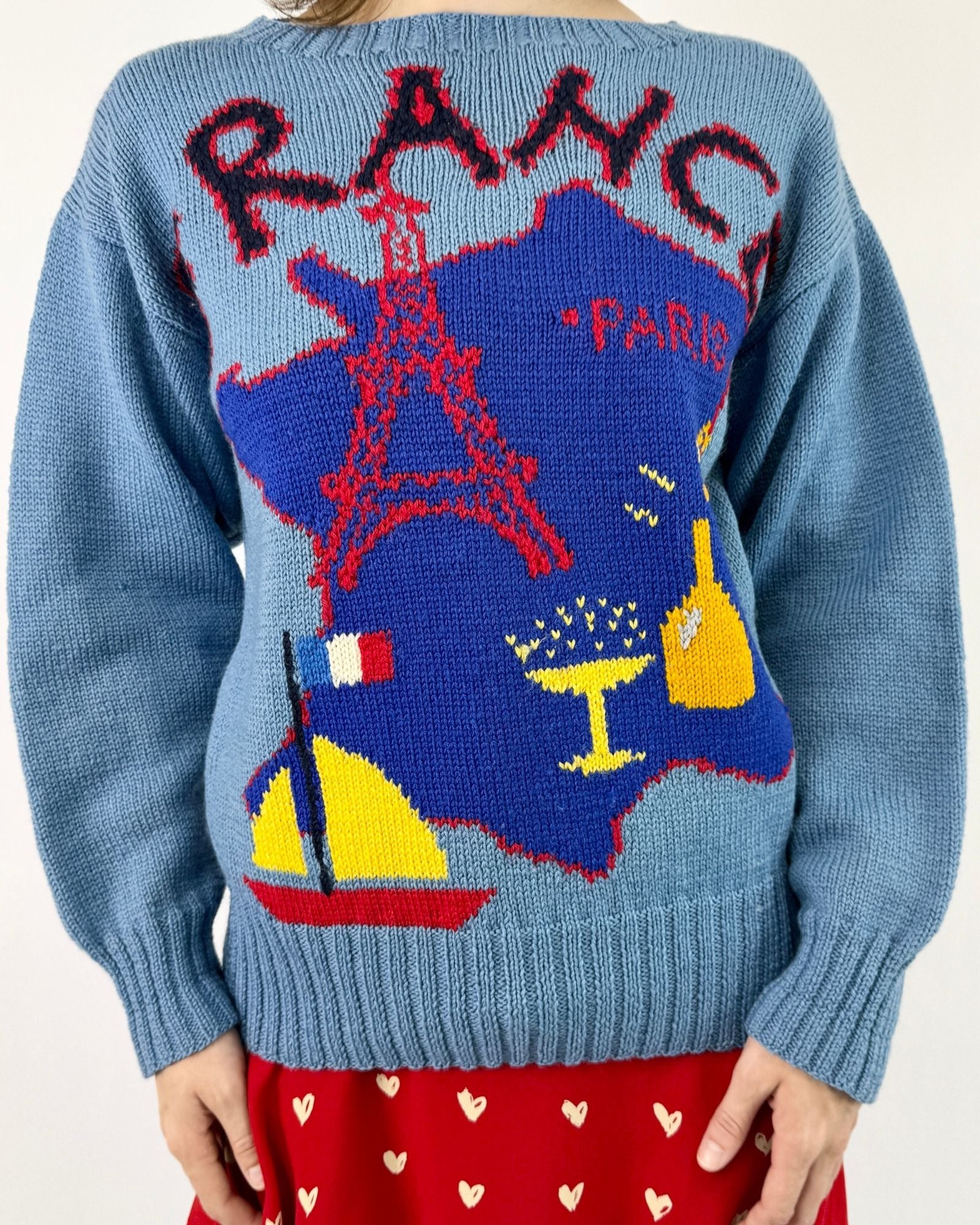 Sacré bleu France Map Sweater