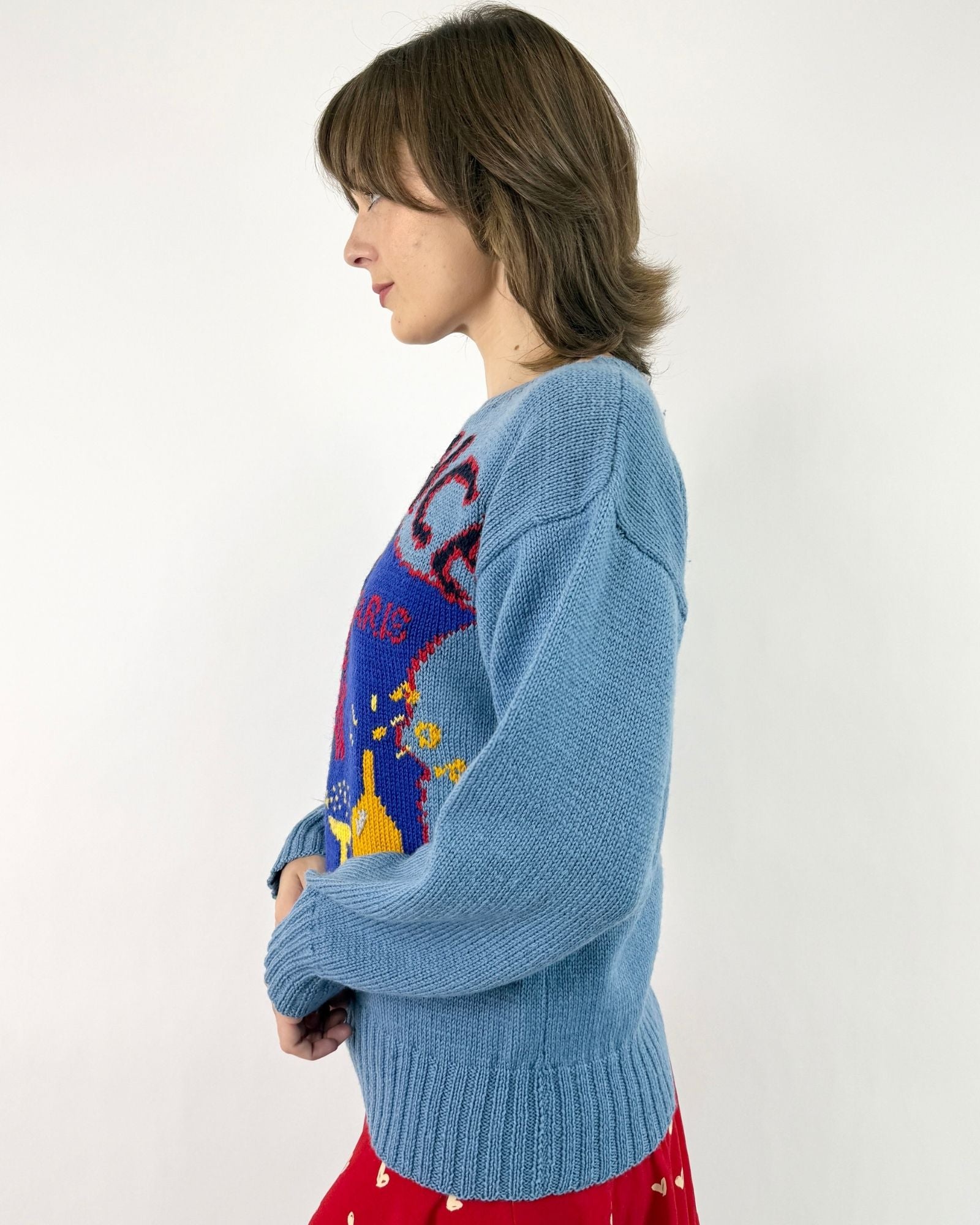 Sacré bleu France Map Sweater