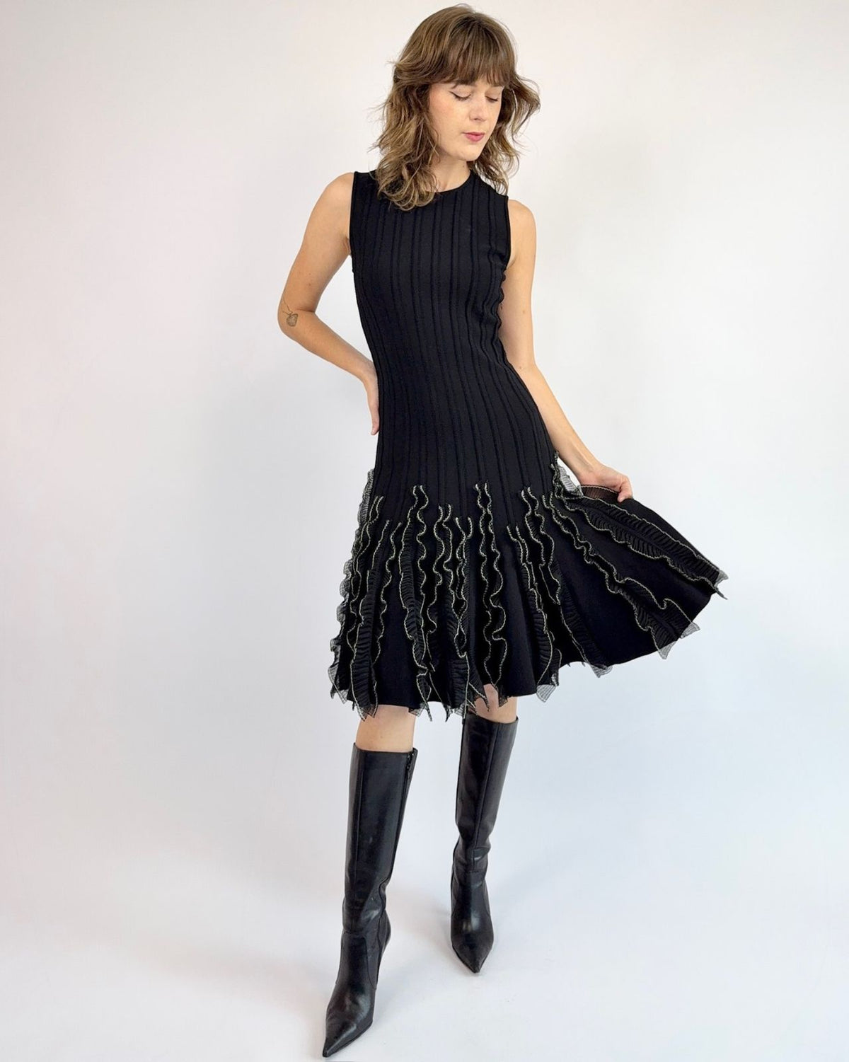 Alexander McQueen For The Frill Dress