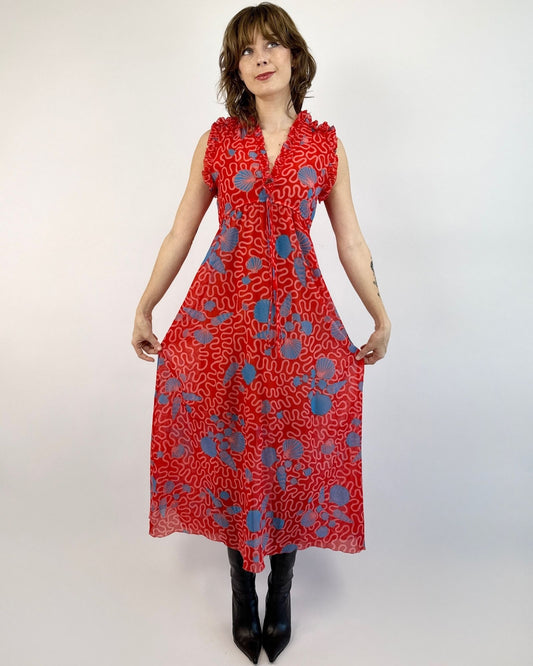 Zandra Rhodes Shell Me All About It Dress