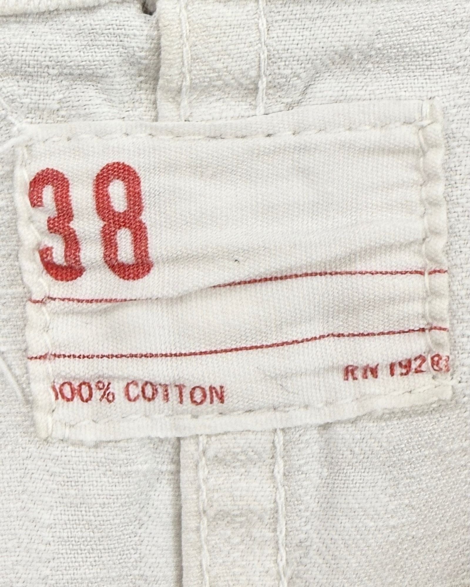 50s Lend Me A Hand White Coveralls