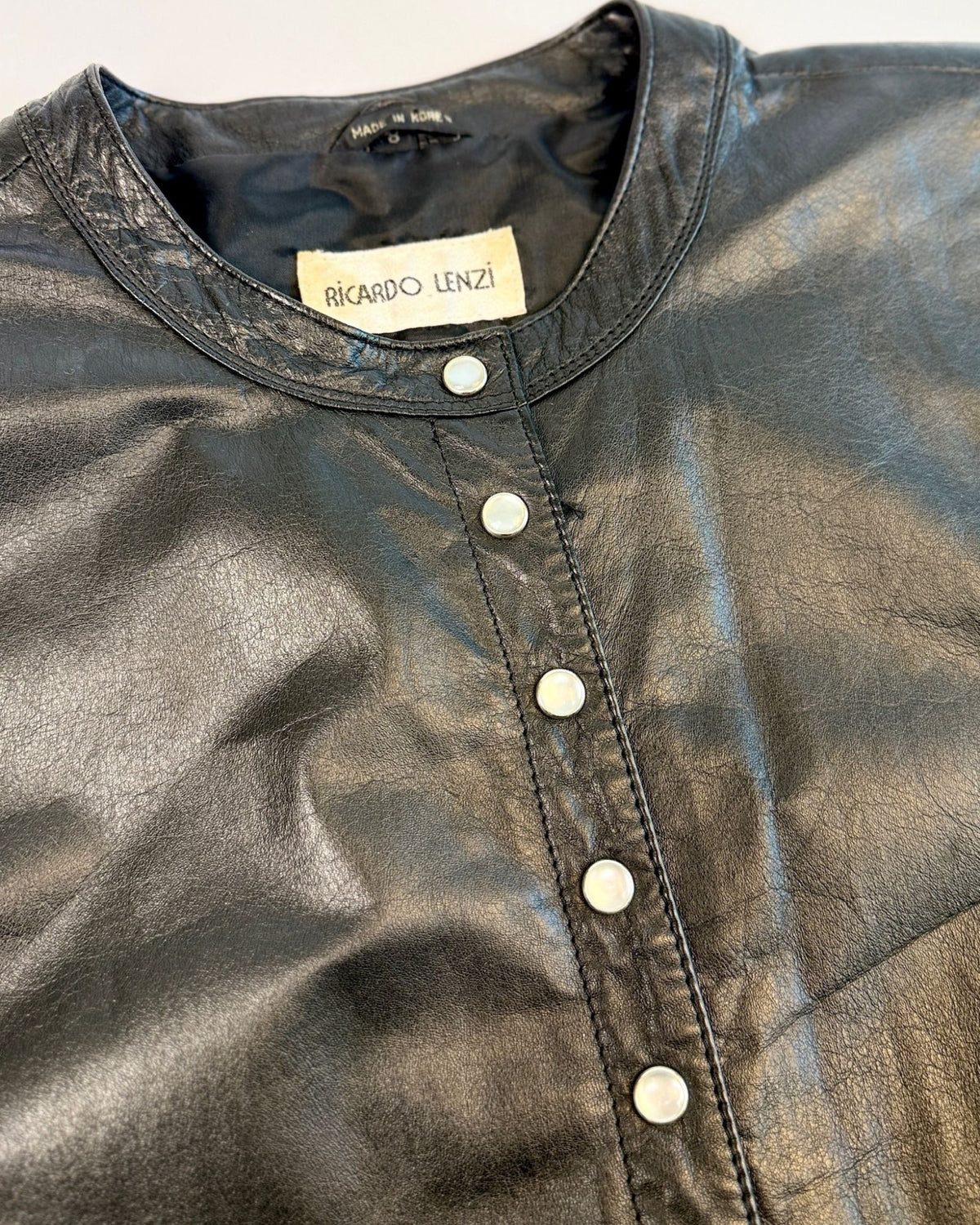 Ricardo Lenzi Leather Jacket