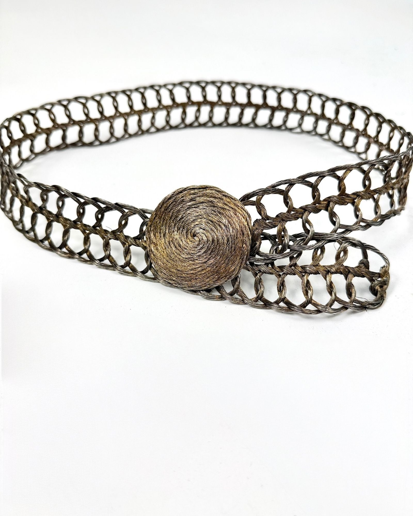 Metallic Woven Belt