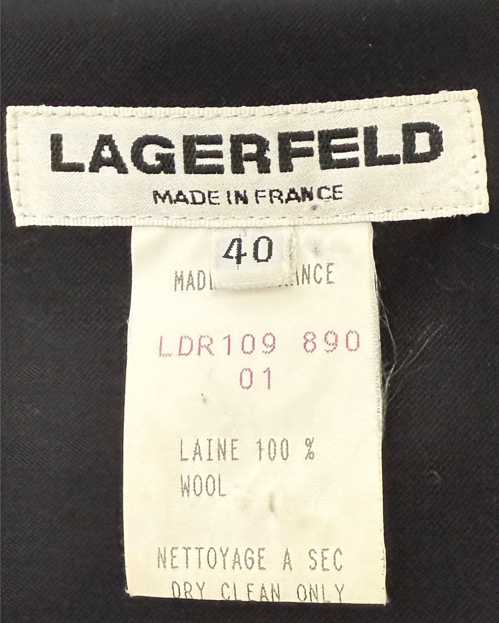 Karl Lagerfeld Burst Your Bubble Silk Dress