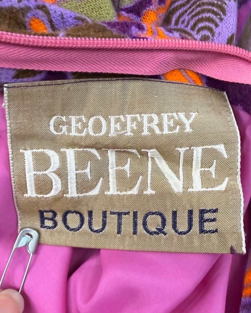 Geoffrey Beene Berry Sweet Floral Dress