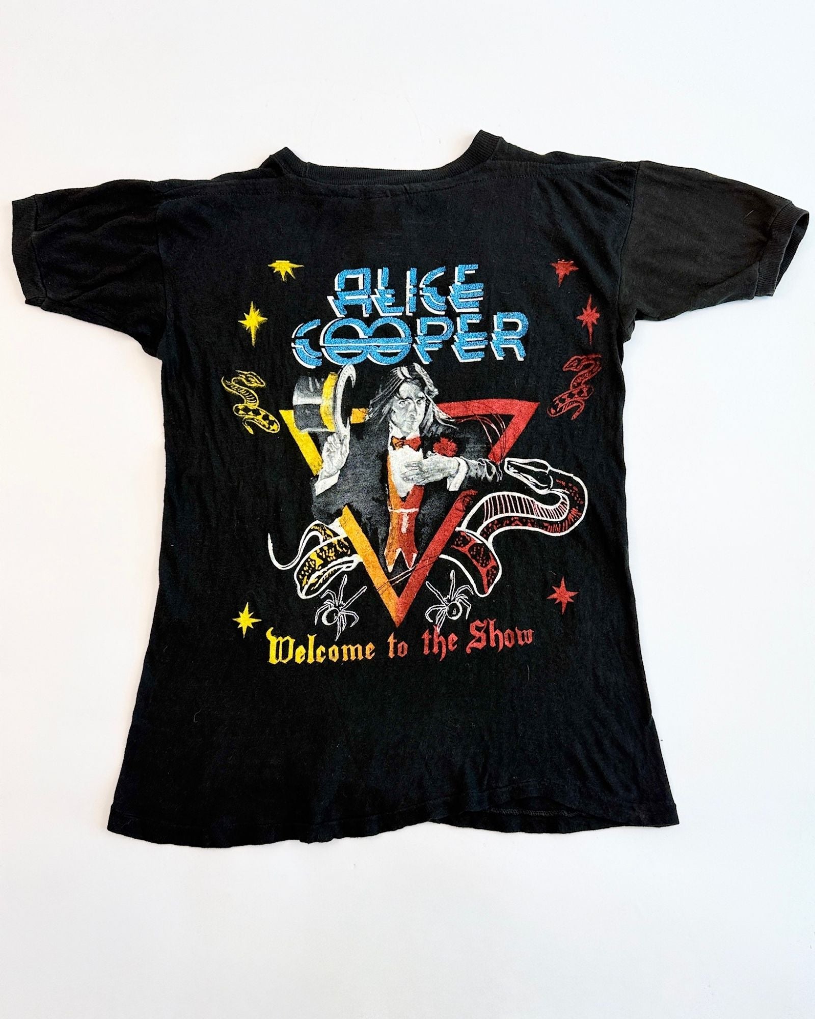 70s Alice Cooper Glitter Bootleg Tee