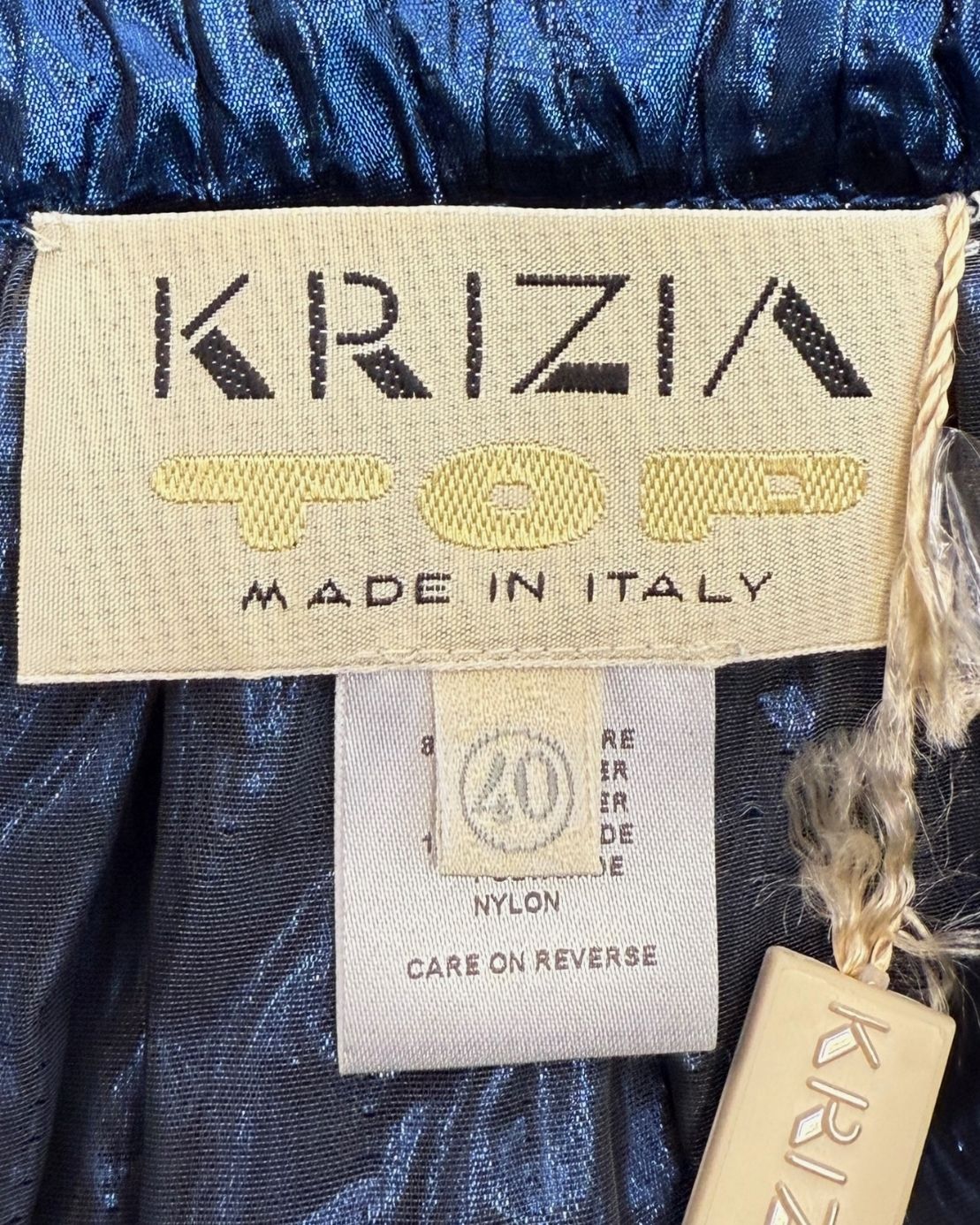 Krizia Electric Blues Metallic Set