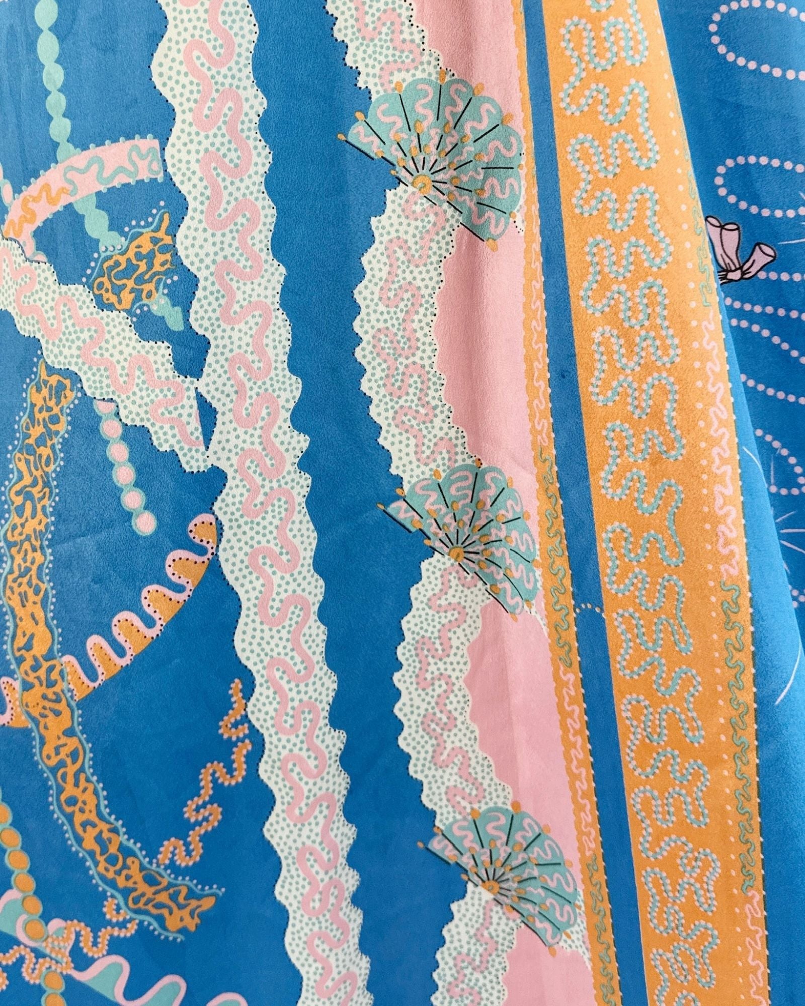 Zandra Rhodes For the Frill of It Maxi Dress