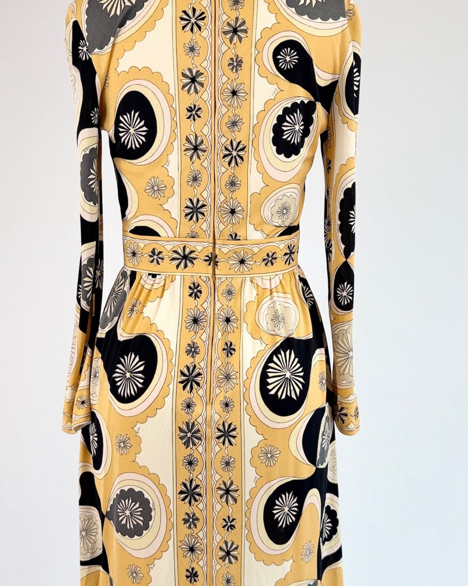 60s Pucci Peach Dress