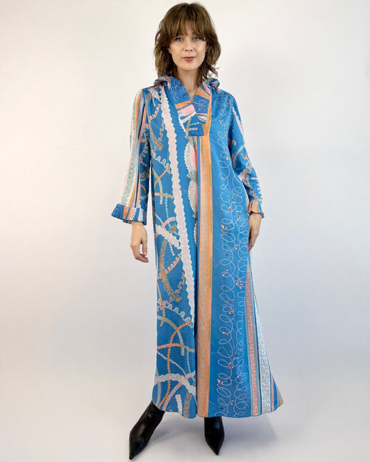 Zandra Rhodes For the Frill of It Maxi Dress