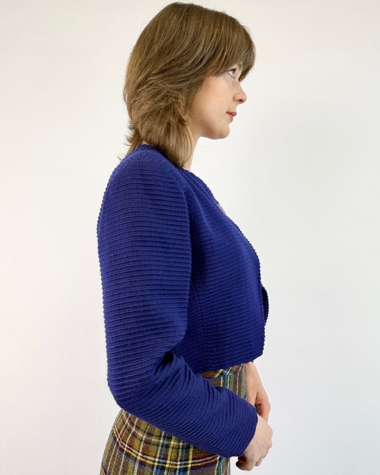 Geoffrey Beene Cropped Jacket