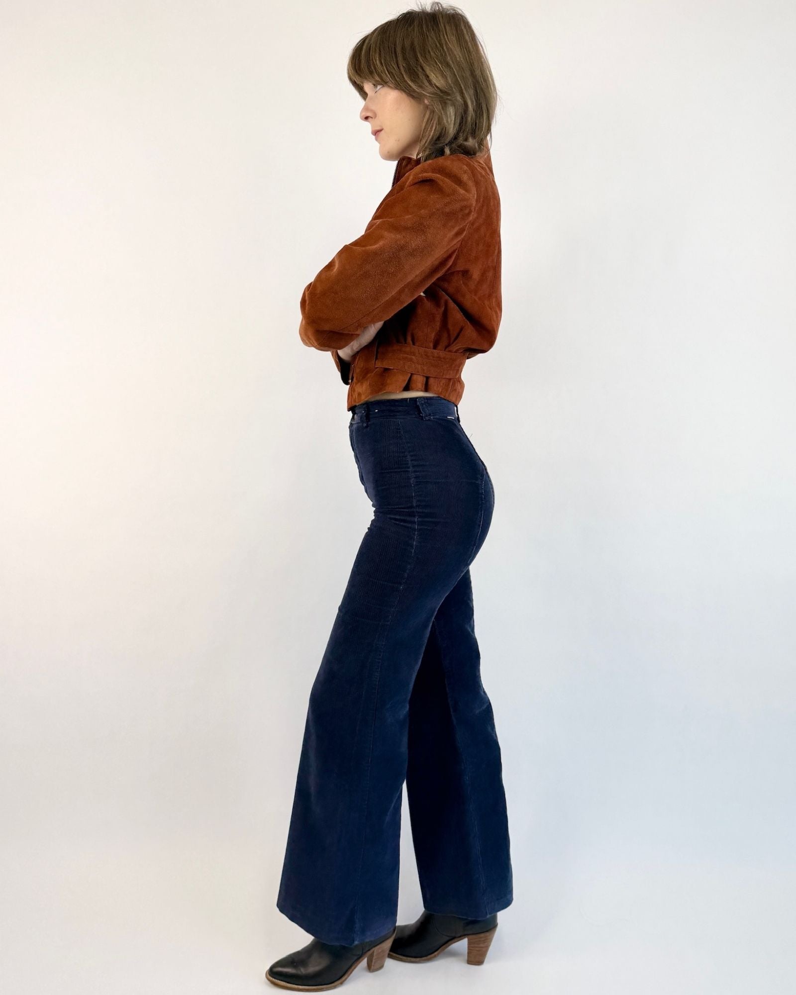 70s Dittos Navy Corduroy Pants