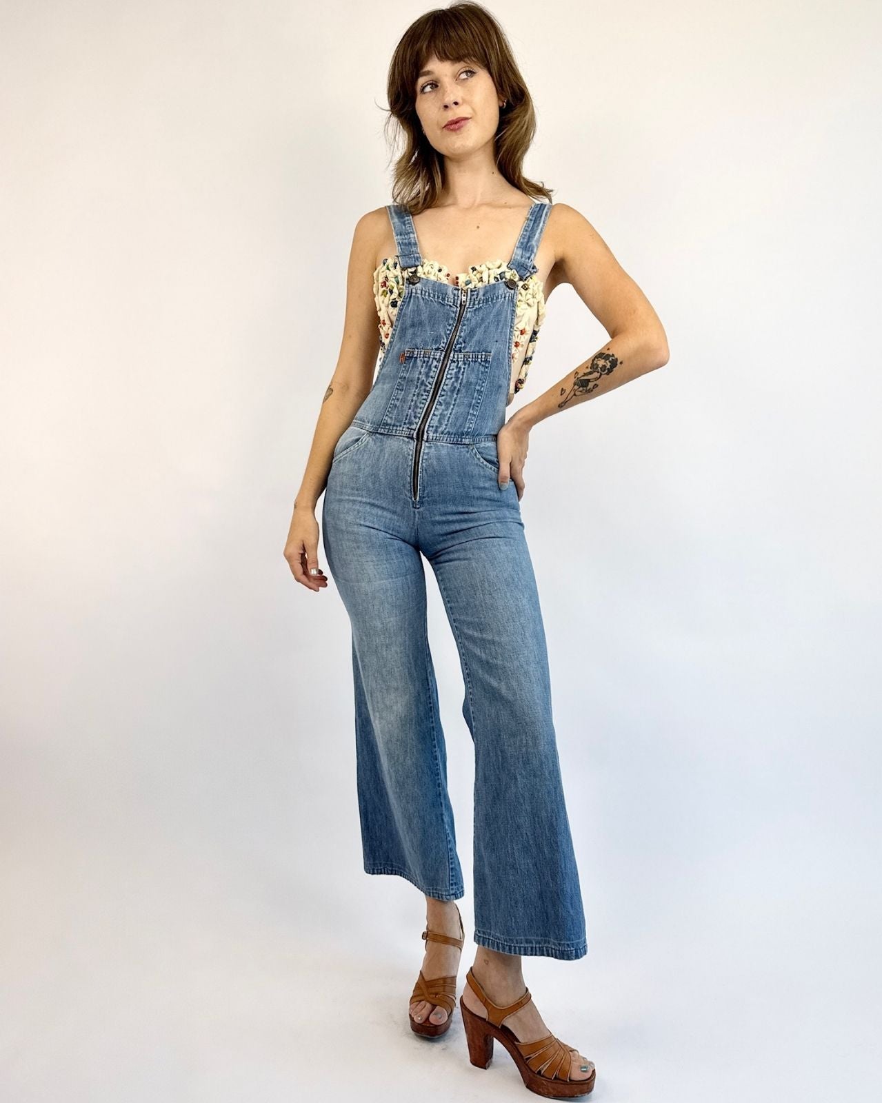 Levis Dance To Remember Front Zip Jumpsuit
