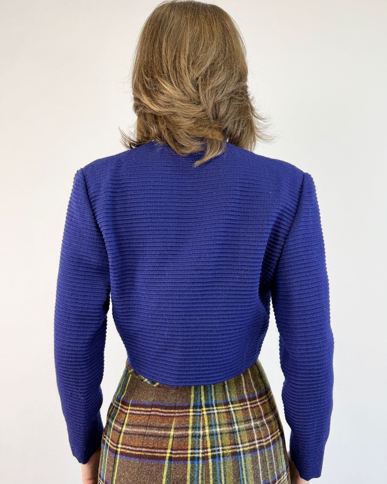 Geoffrey Beene Cropped Jacket