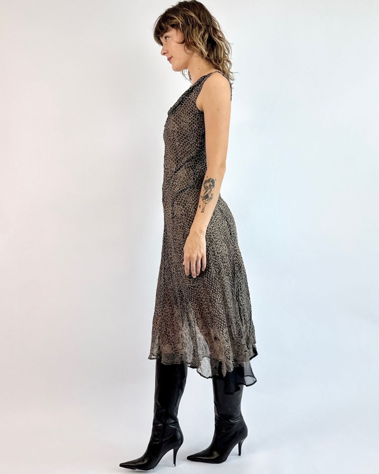 Nights in Carmel Chiffon Dress