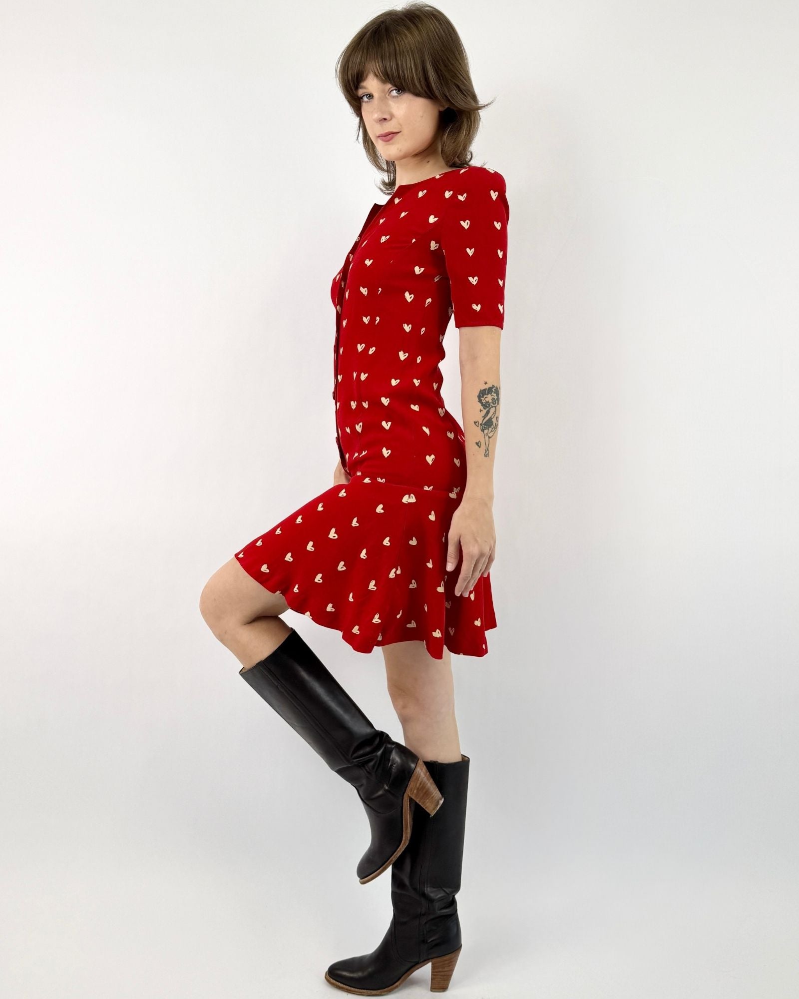 Ungaro Heart Breaker Mini Dress