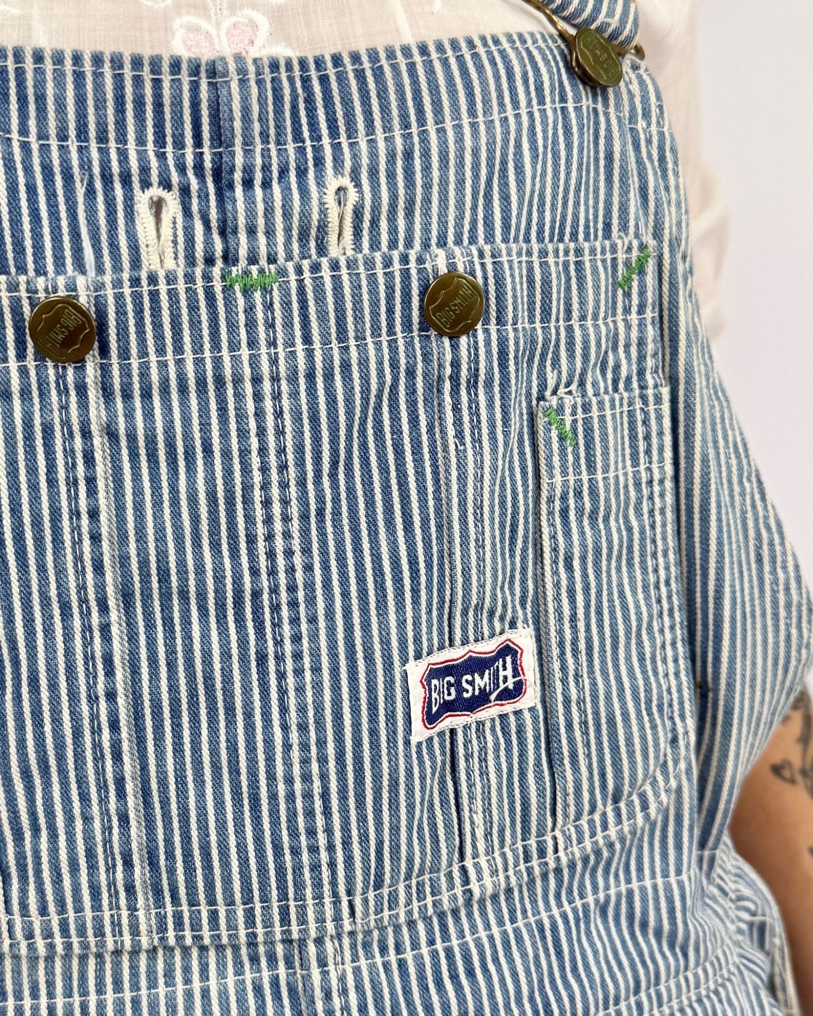 Big Smith Hickory Striped Overalls