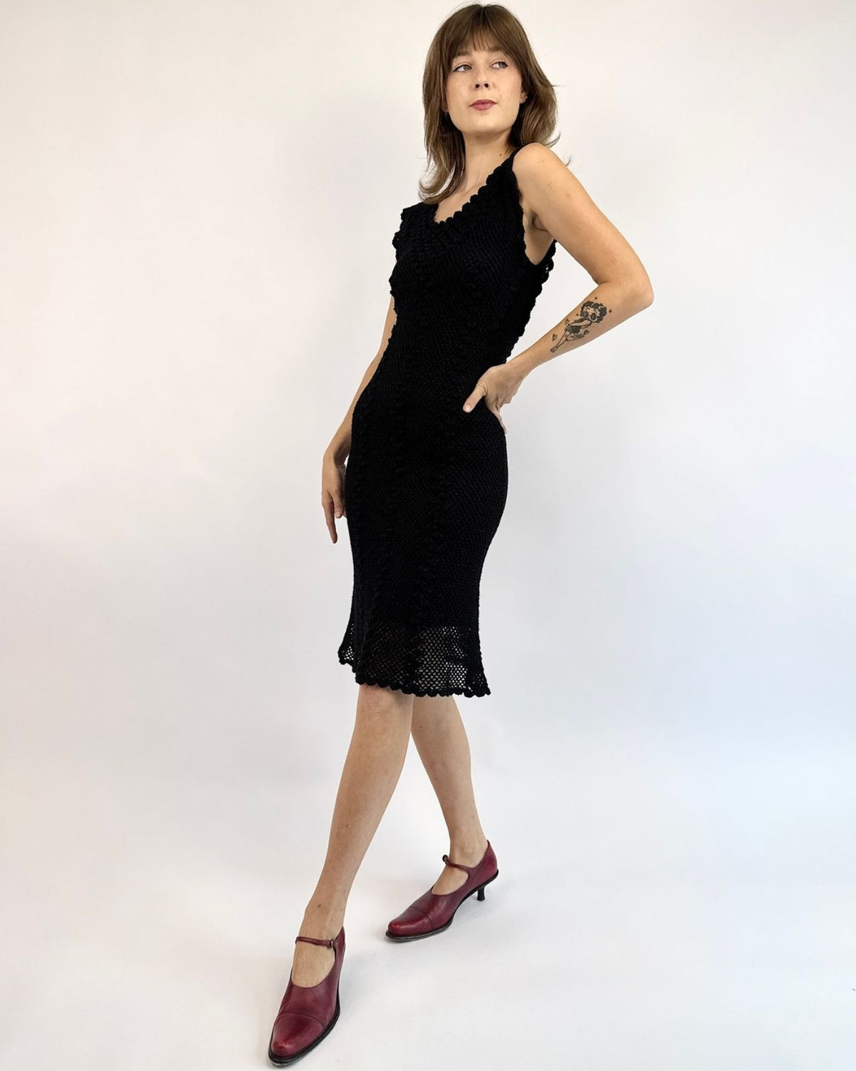 Vivienne Tam Woven Shadows Dress