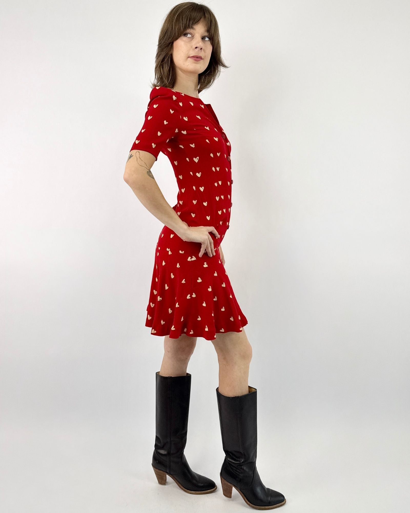 Ungaro Heart Breaker Mini Dress