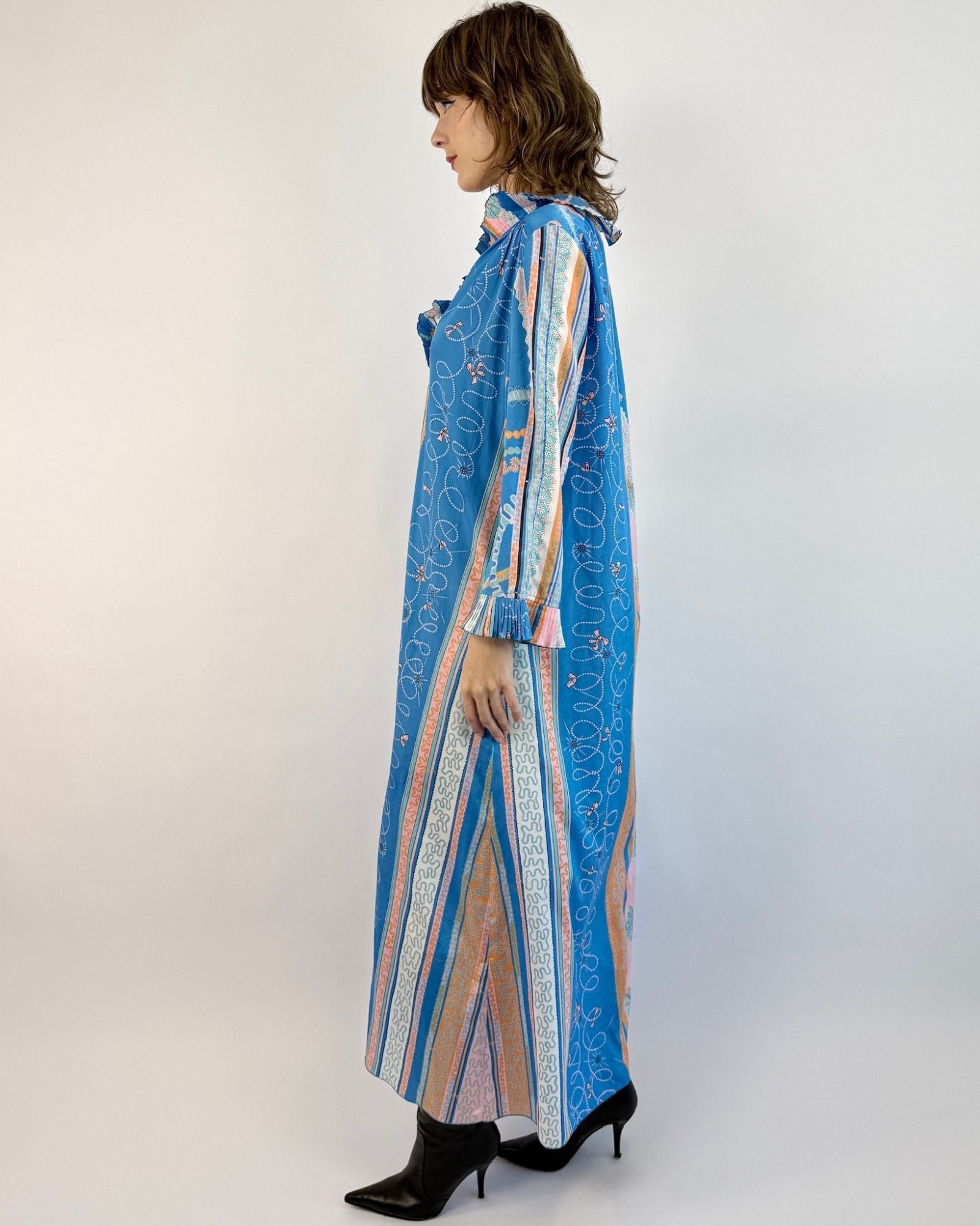 Zandra Rhodes For the Frill of It Maxi Dress