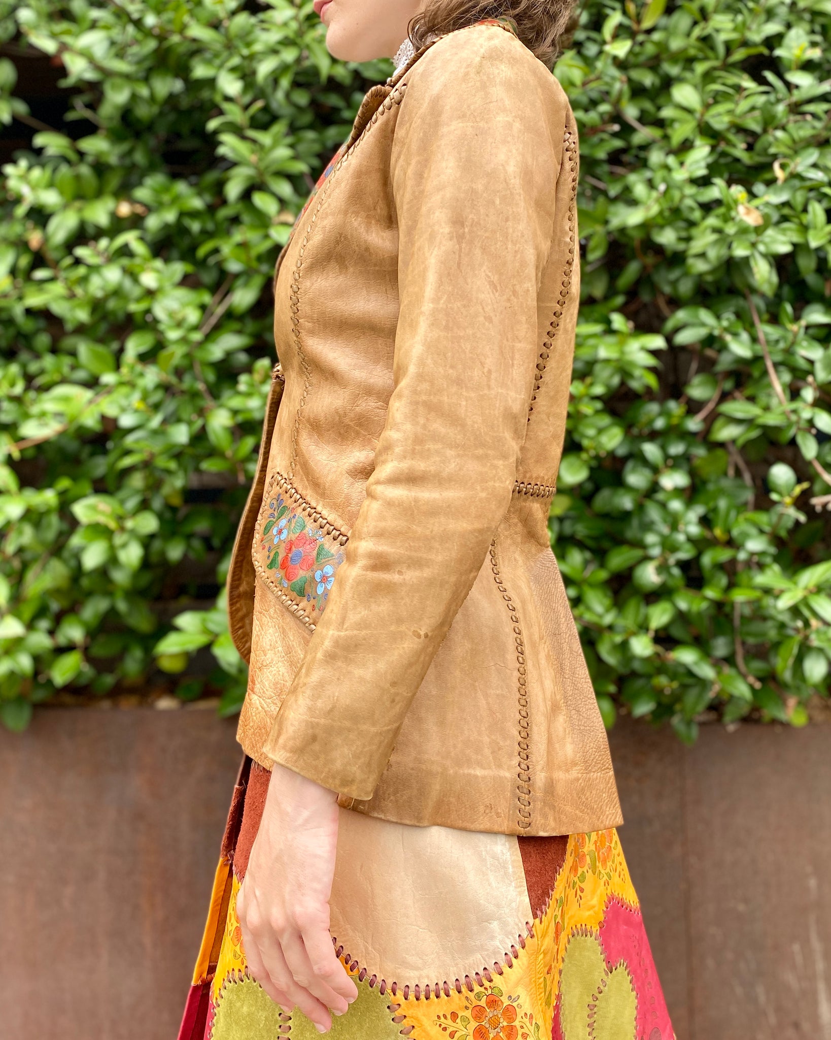 Chestnut Char Floral Jacket