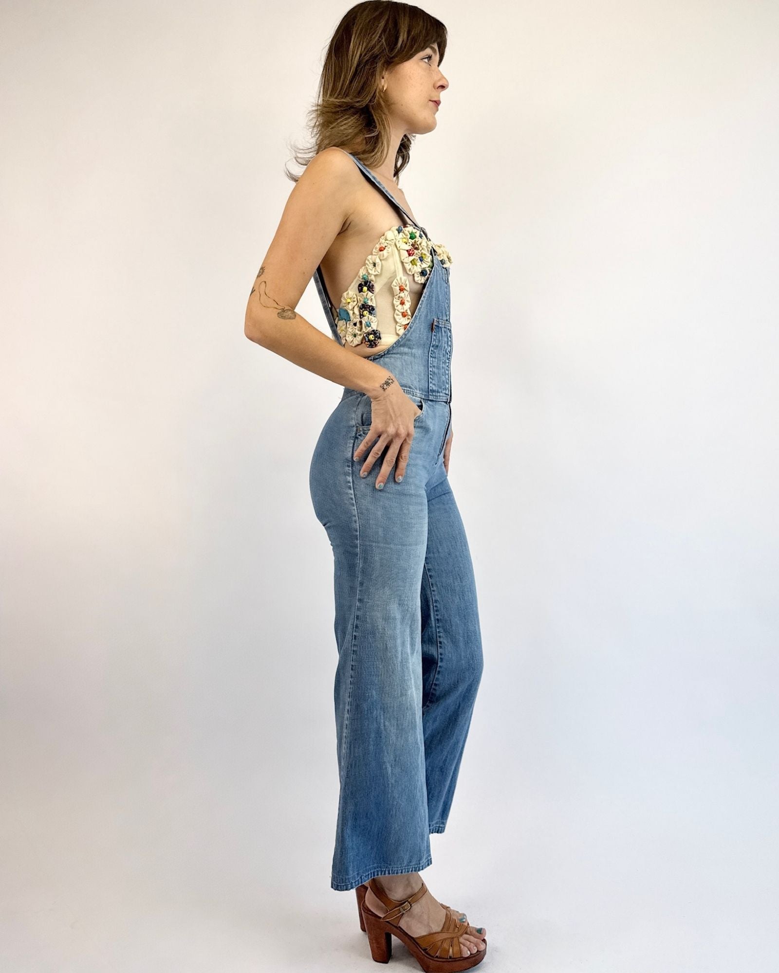Levis Dance To Remember Front Zip Jumpsuit