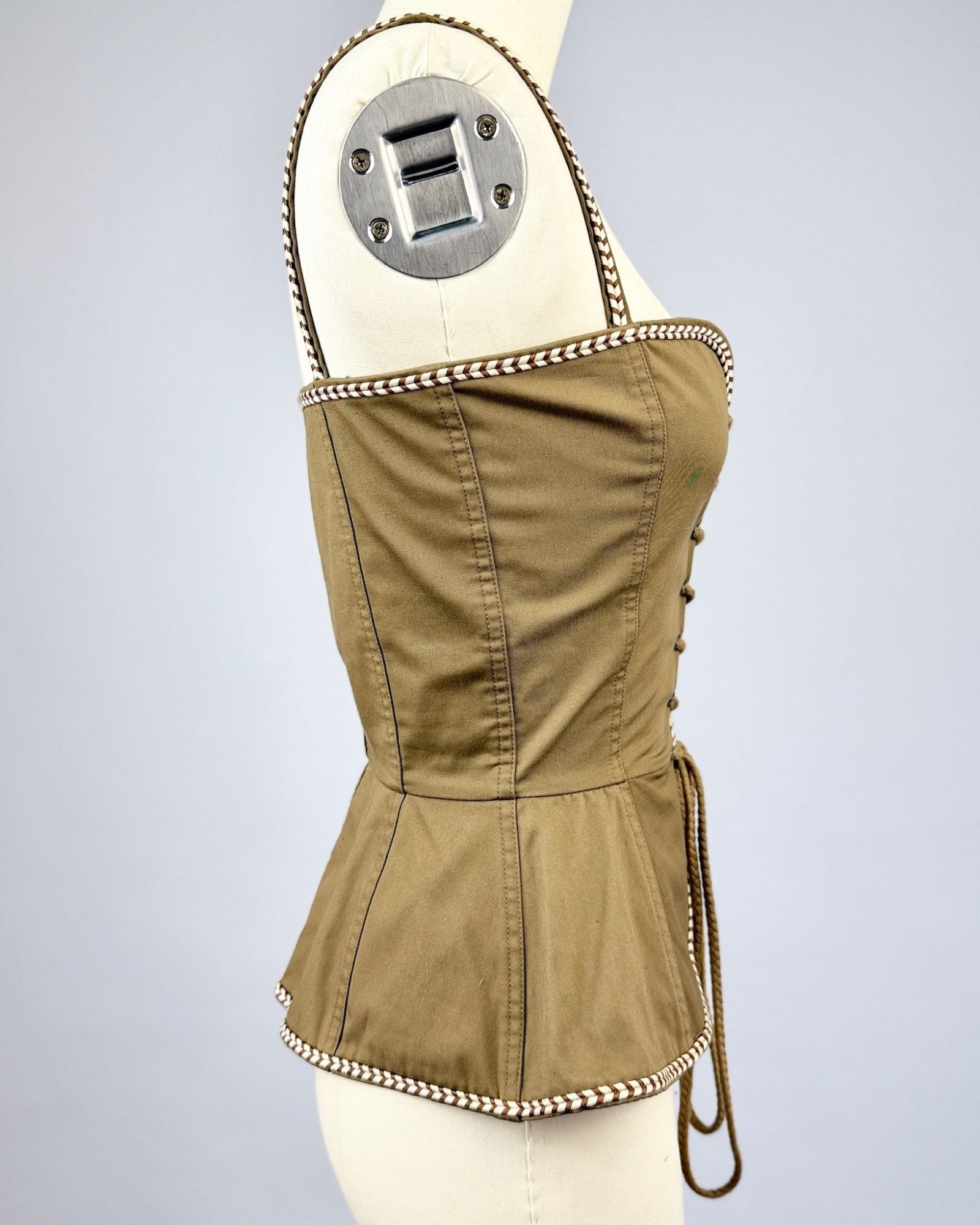 Saint Laurent Safari Collection Corset Top