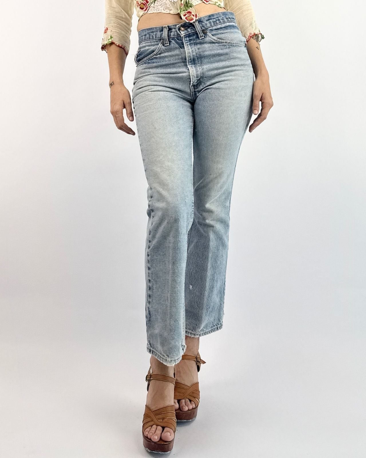 Levi's Orange Tab 517 Jeans
