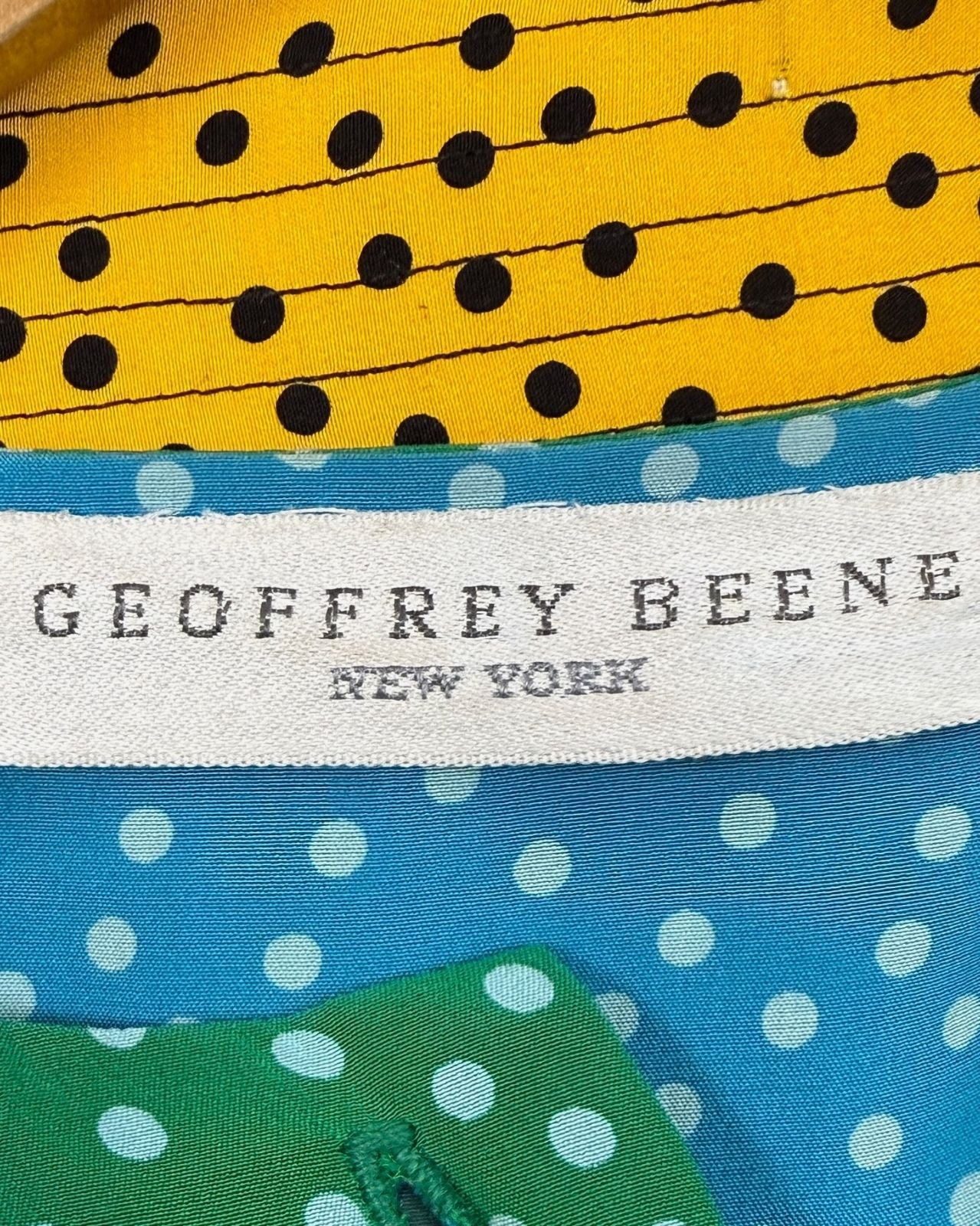 Geoffrey Beene Dot The Block Dress