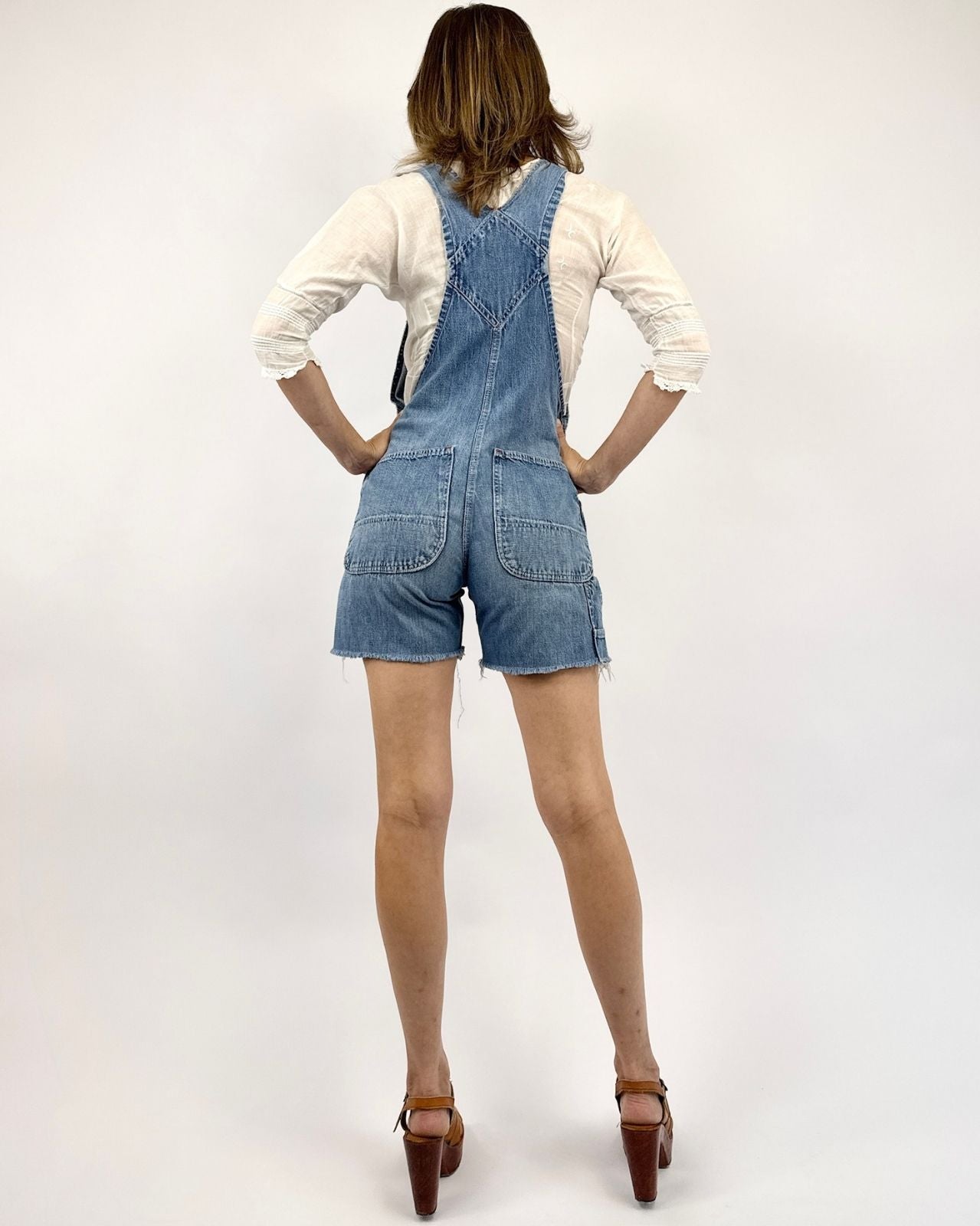Big Mac Long Story Short Denim Overalls