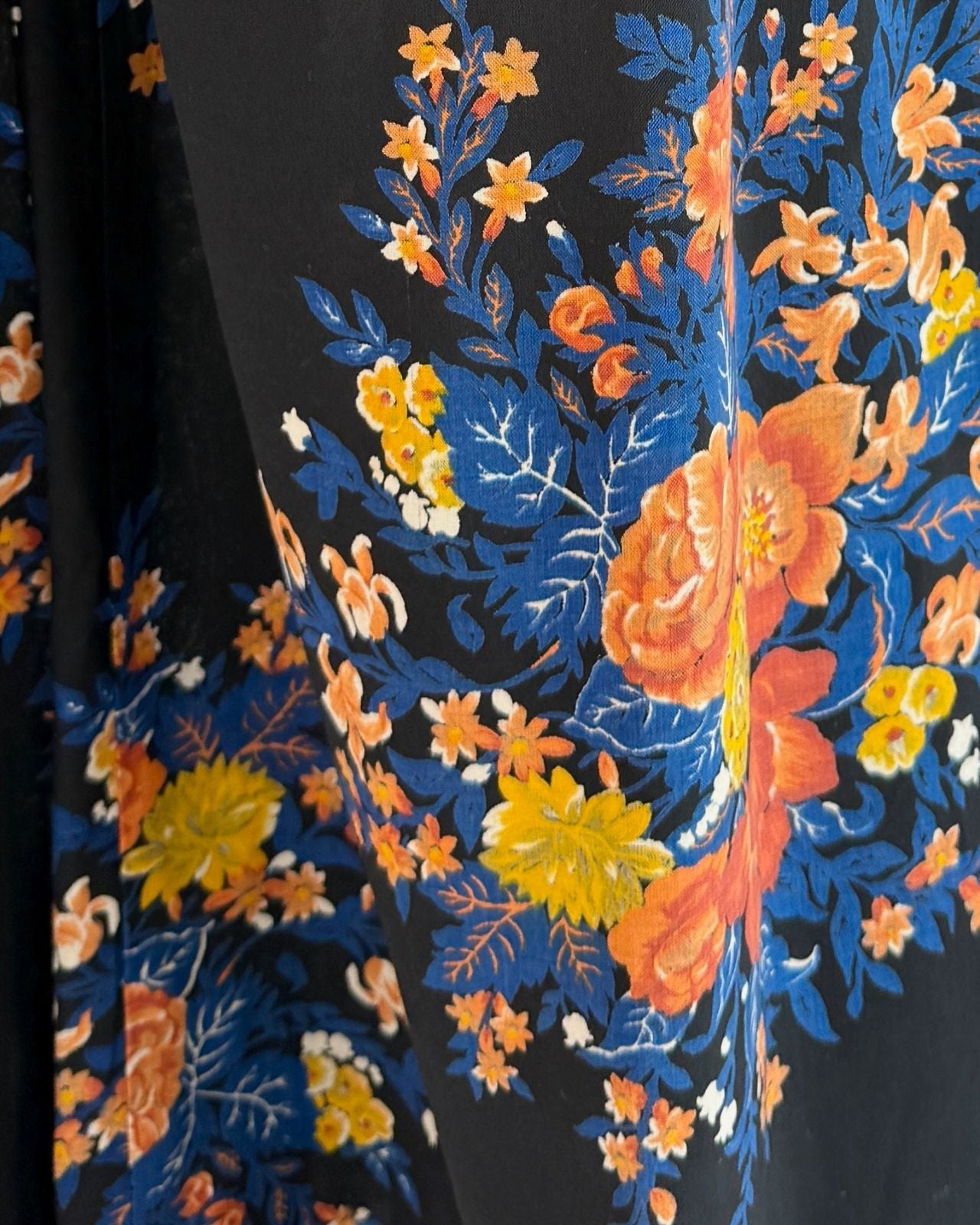 70s Sleeping Garden Palazzo Pants