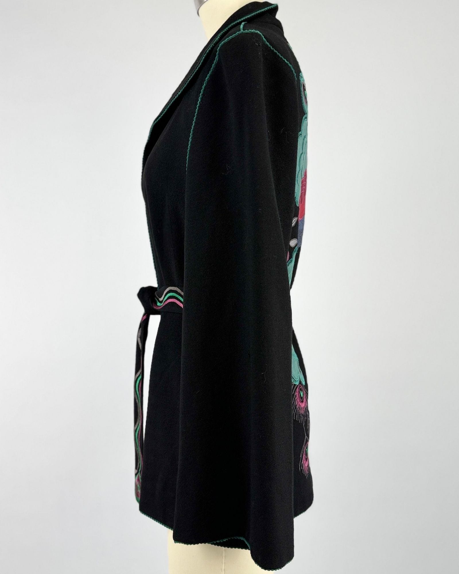 Janice Wain Wright Peacock Blazer