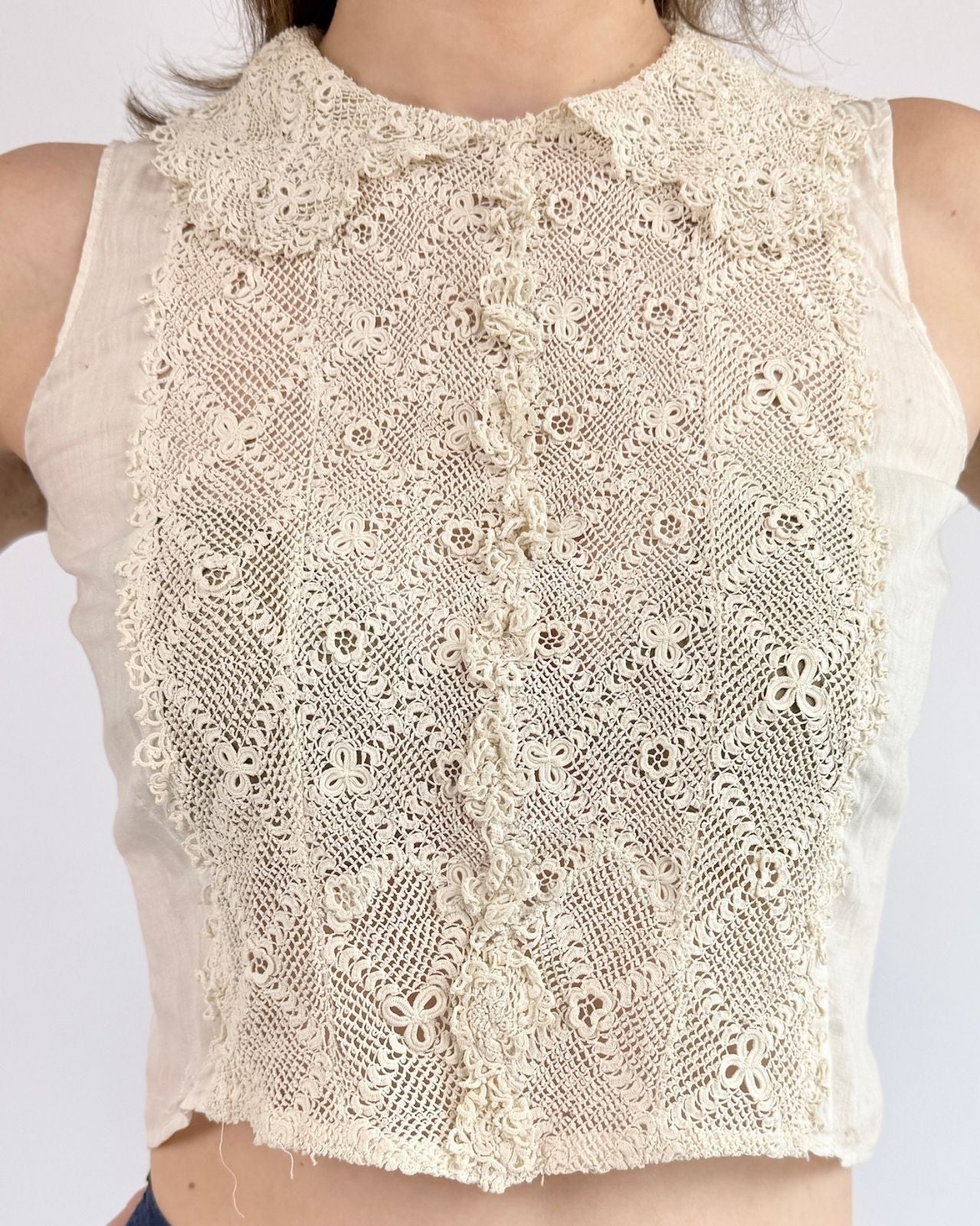 Journey to Neverland Irish Lace Blouse