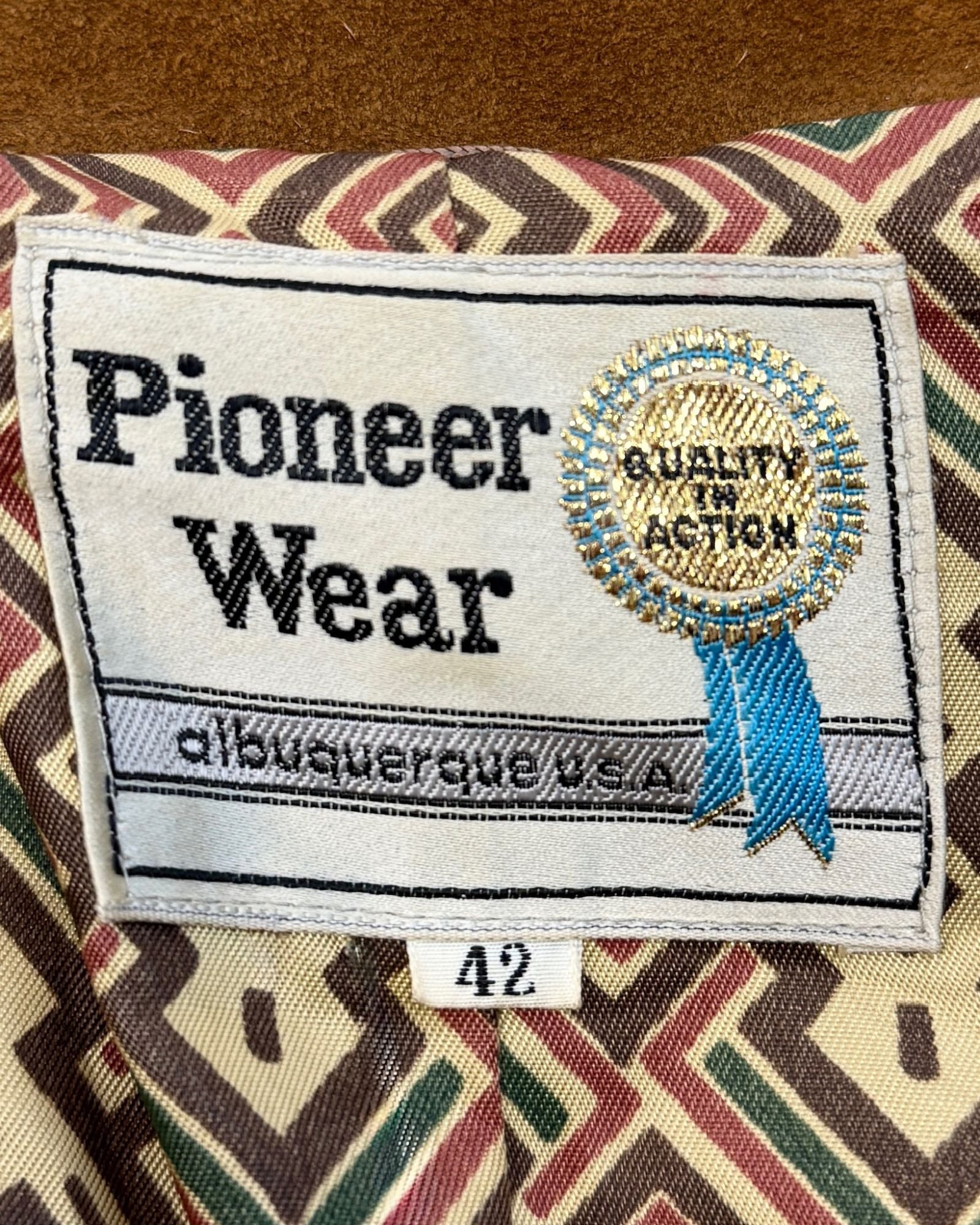 Brown Suede Fringe Jacket