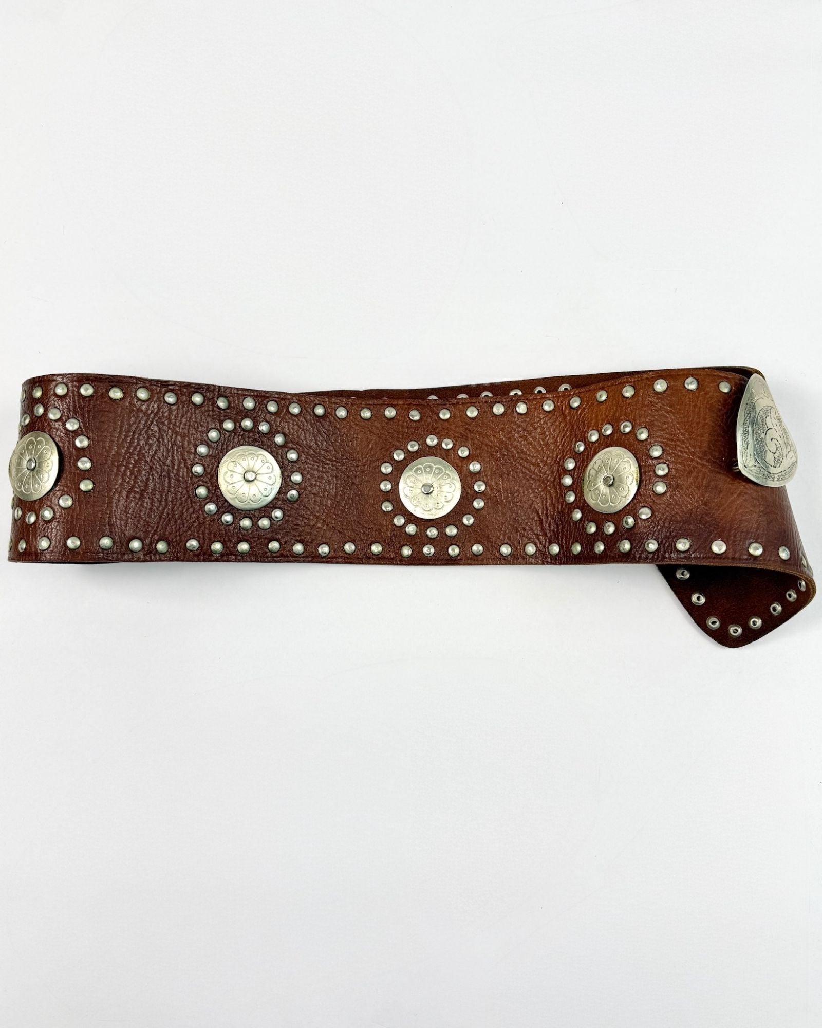 Extra Wide Studded Moroccan Belt