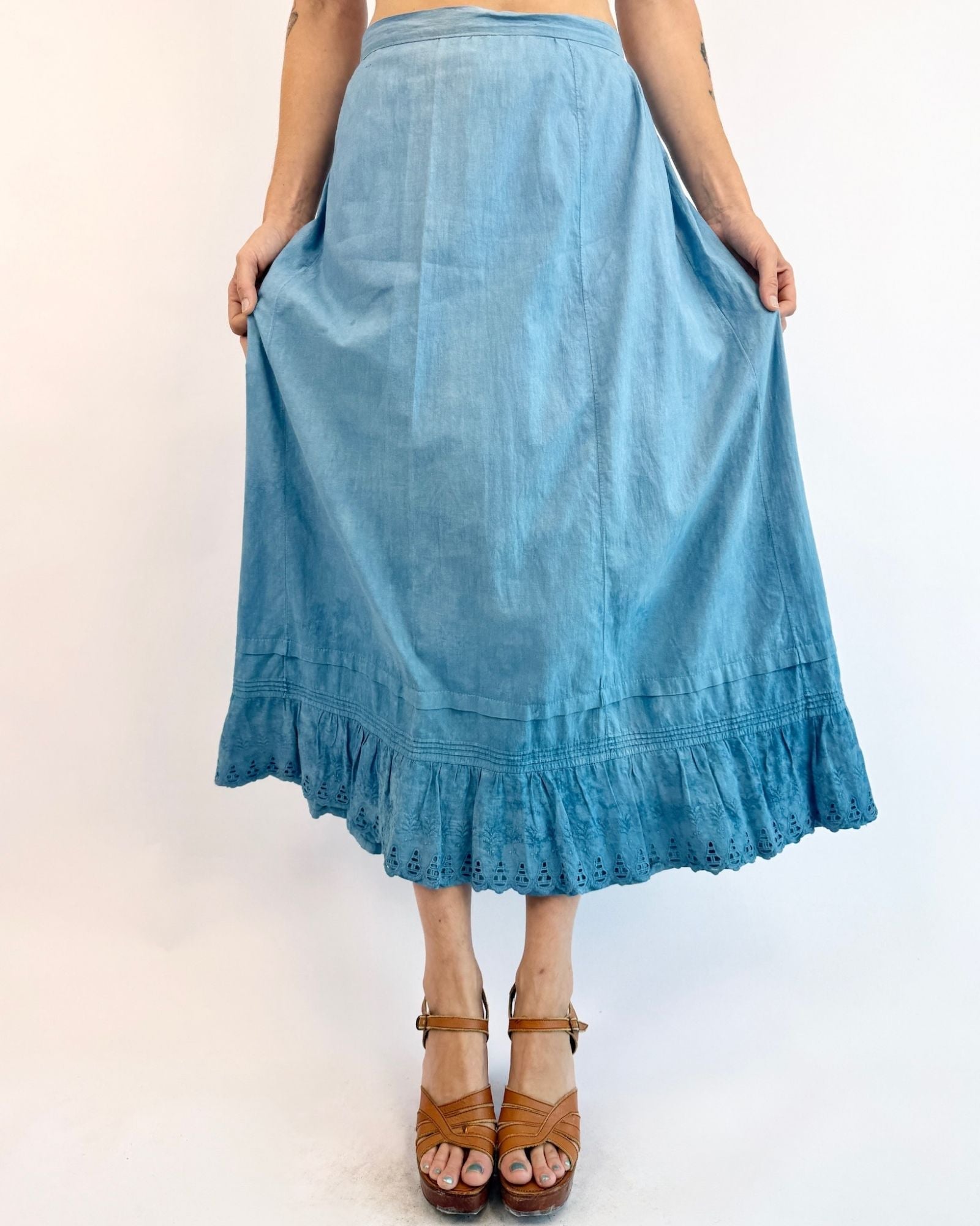 Morning Swim Edwardian Over Dyed Skirt
