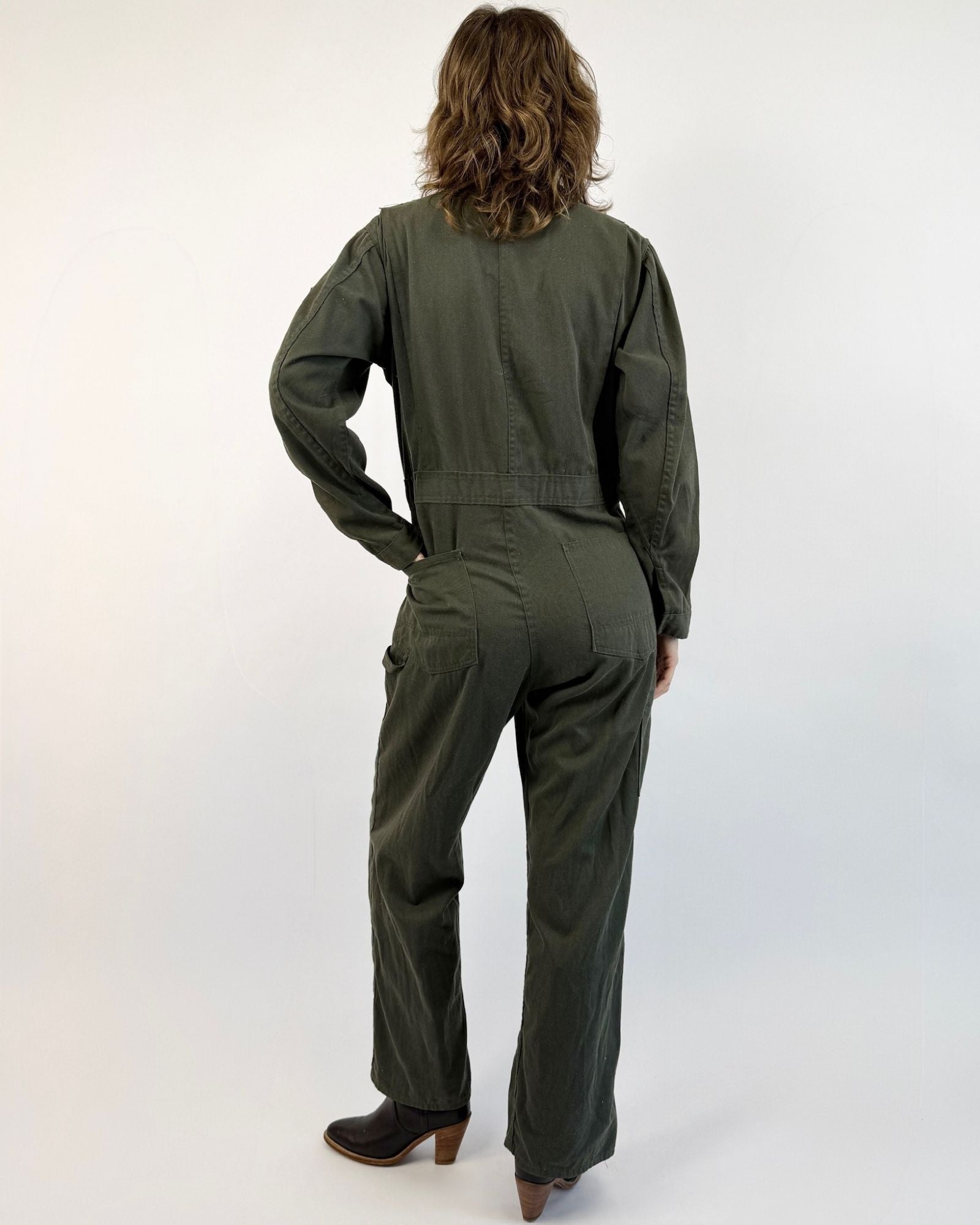 1950s Fly High Zipper Coveralls