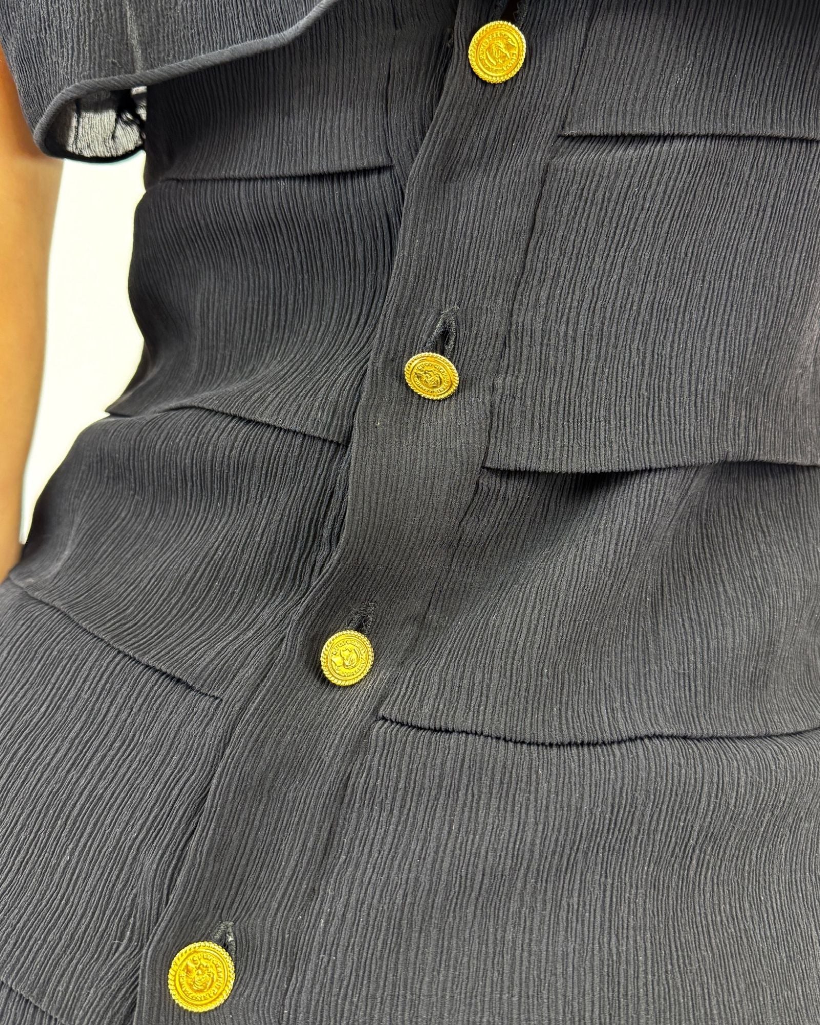 Chanel Shadows Capelet Dress