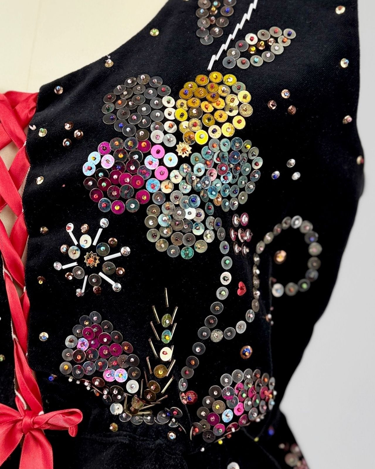 Polish Beaded Folk Vest