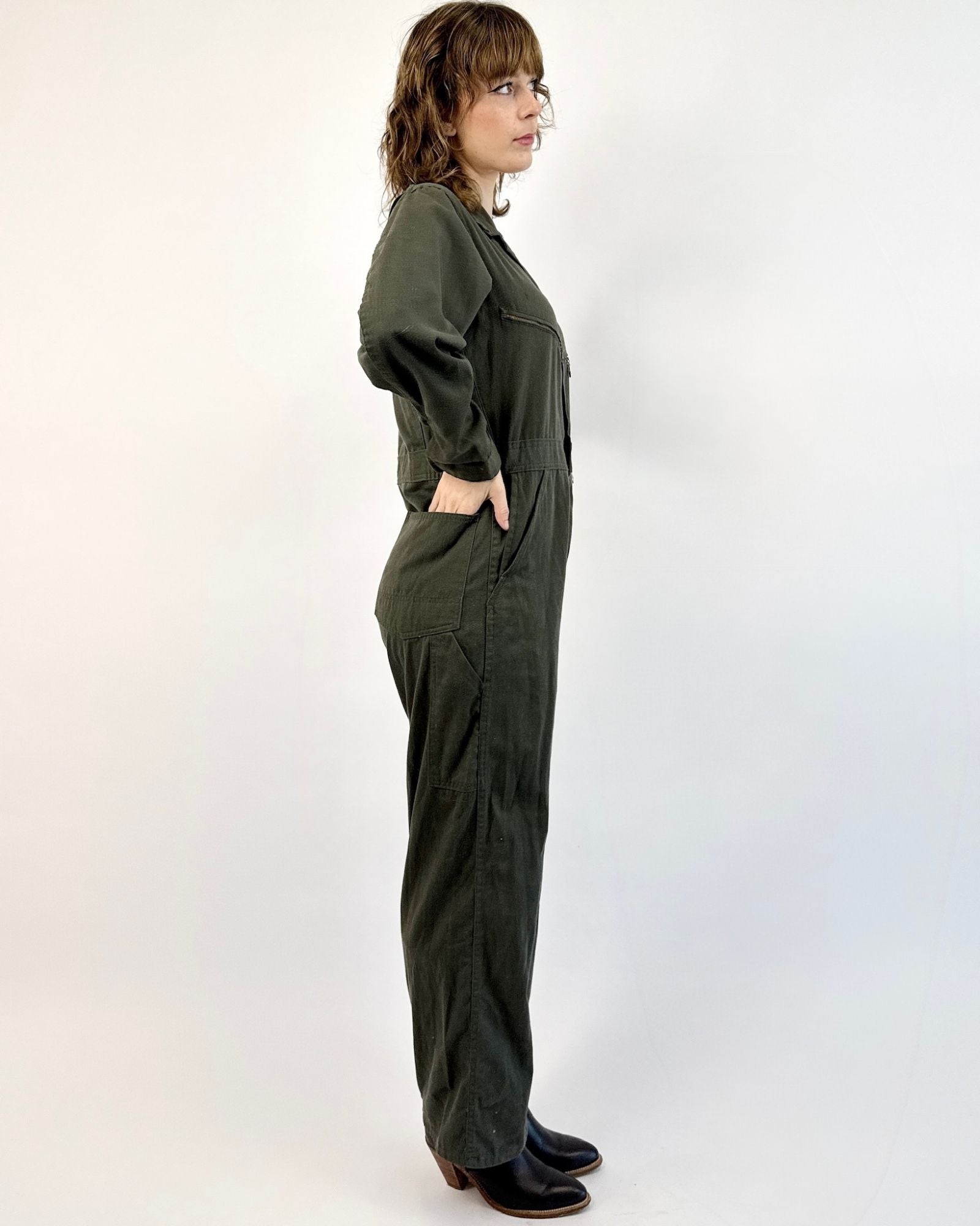 1950s Fly High Zipper Coveralls