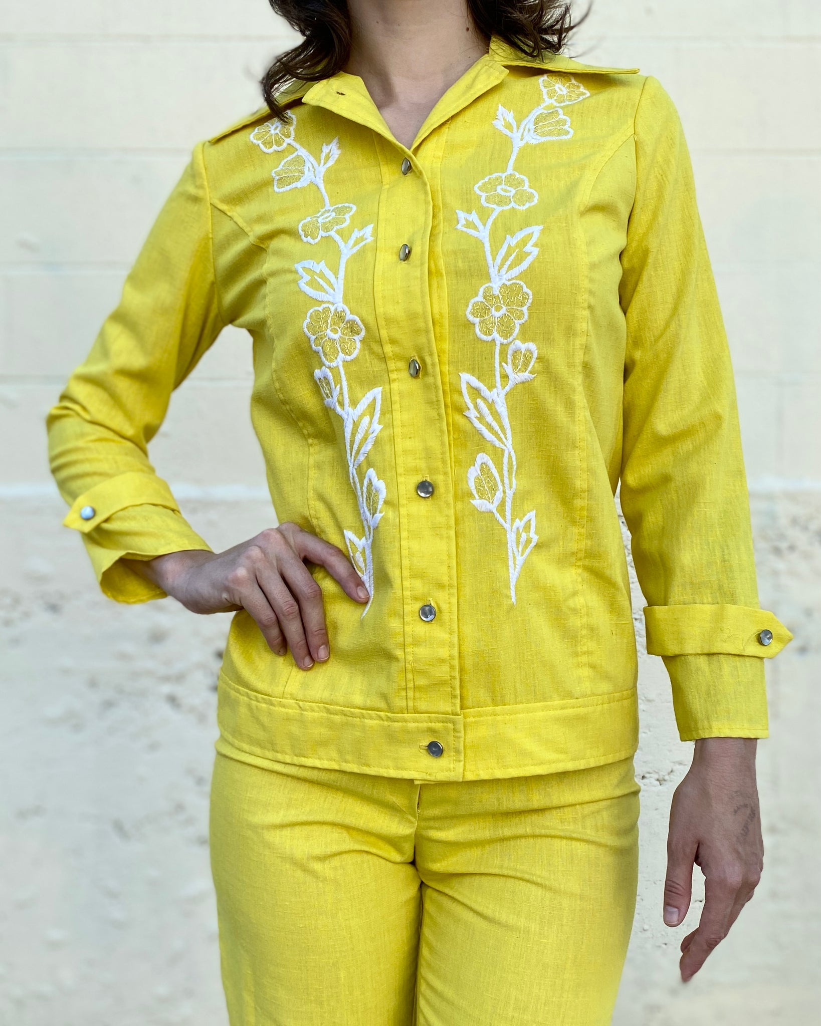 Sunshine Among Us Embroidered Suit Set