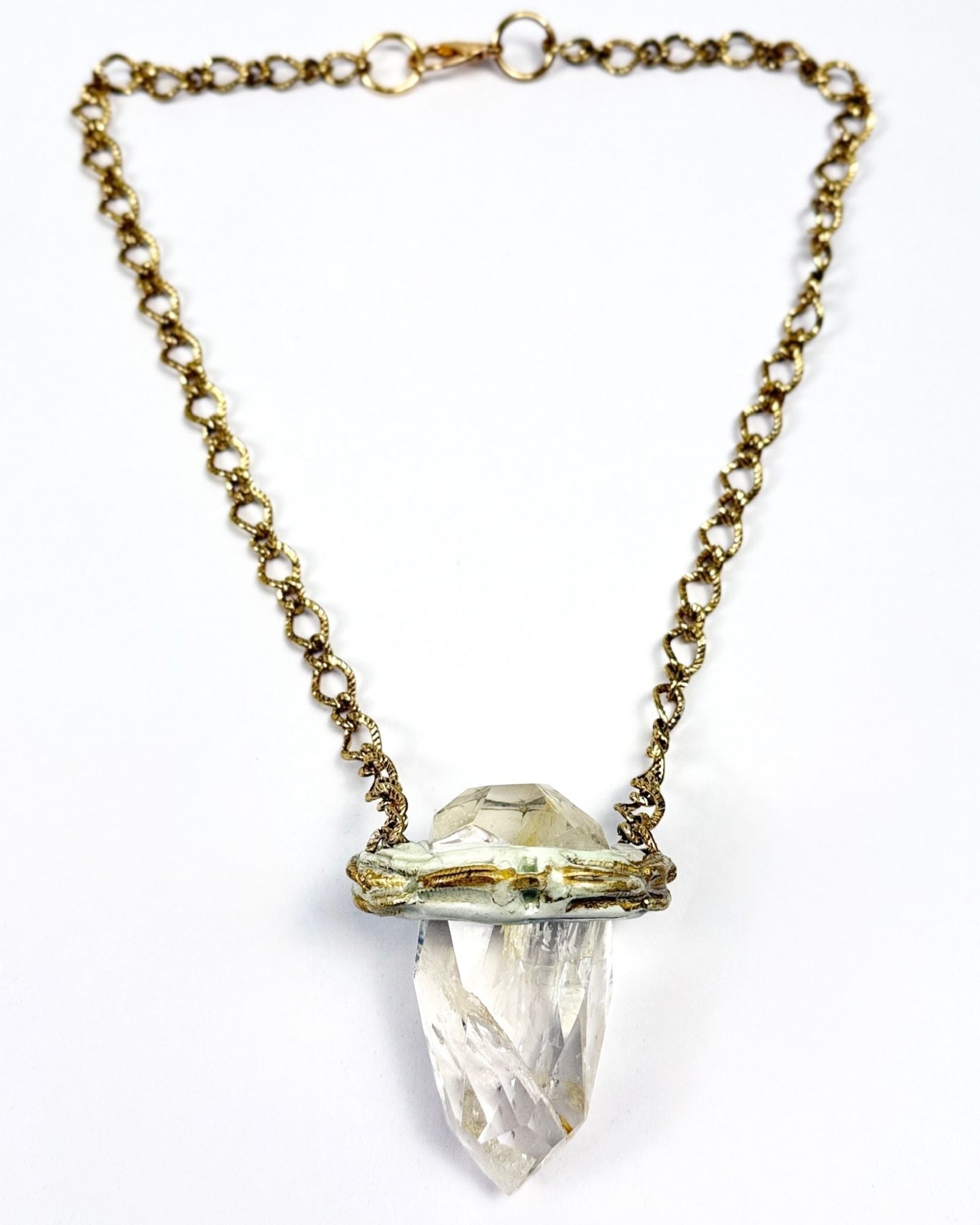Adina Mills Clear Quartz Necklace