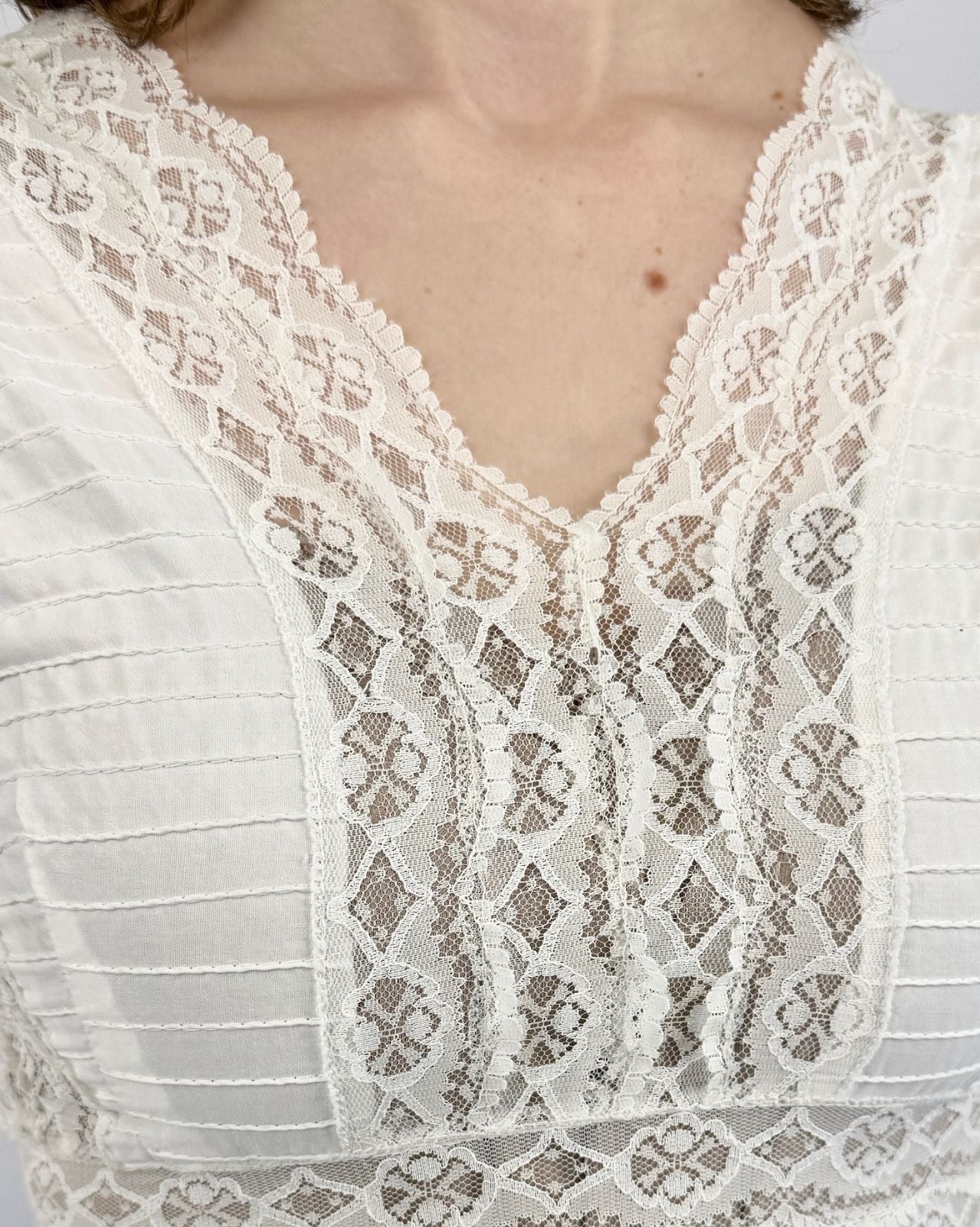 Let's Dance White Lace Mexican Wedding Dress