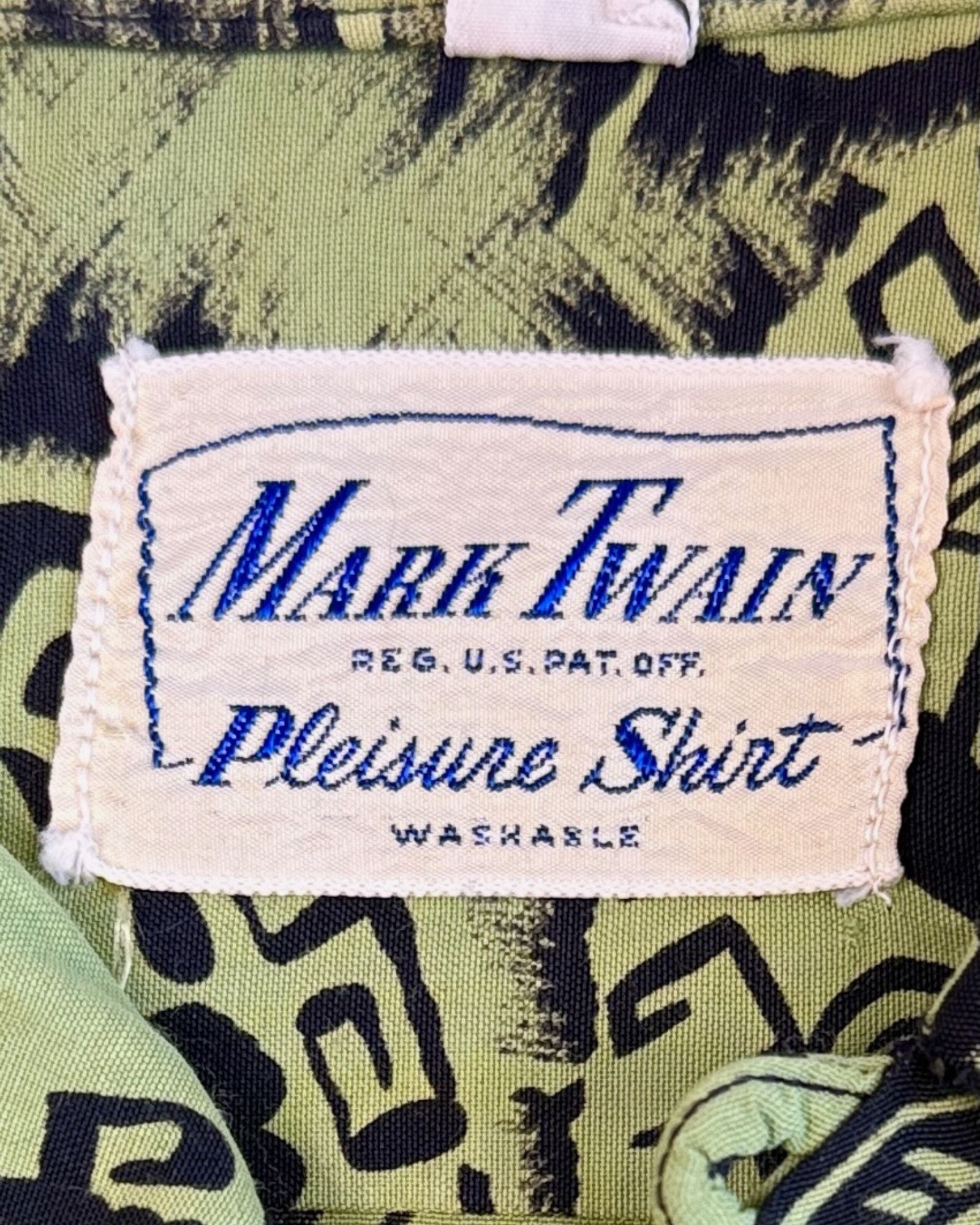 1950s Mark Twain Eagle Shirt