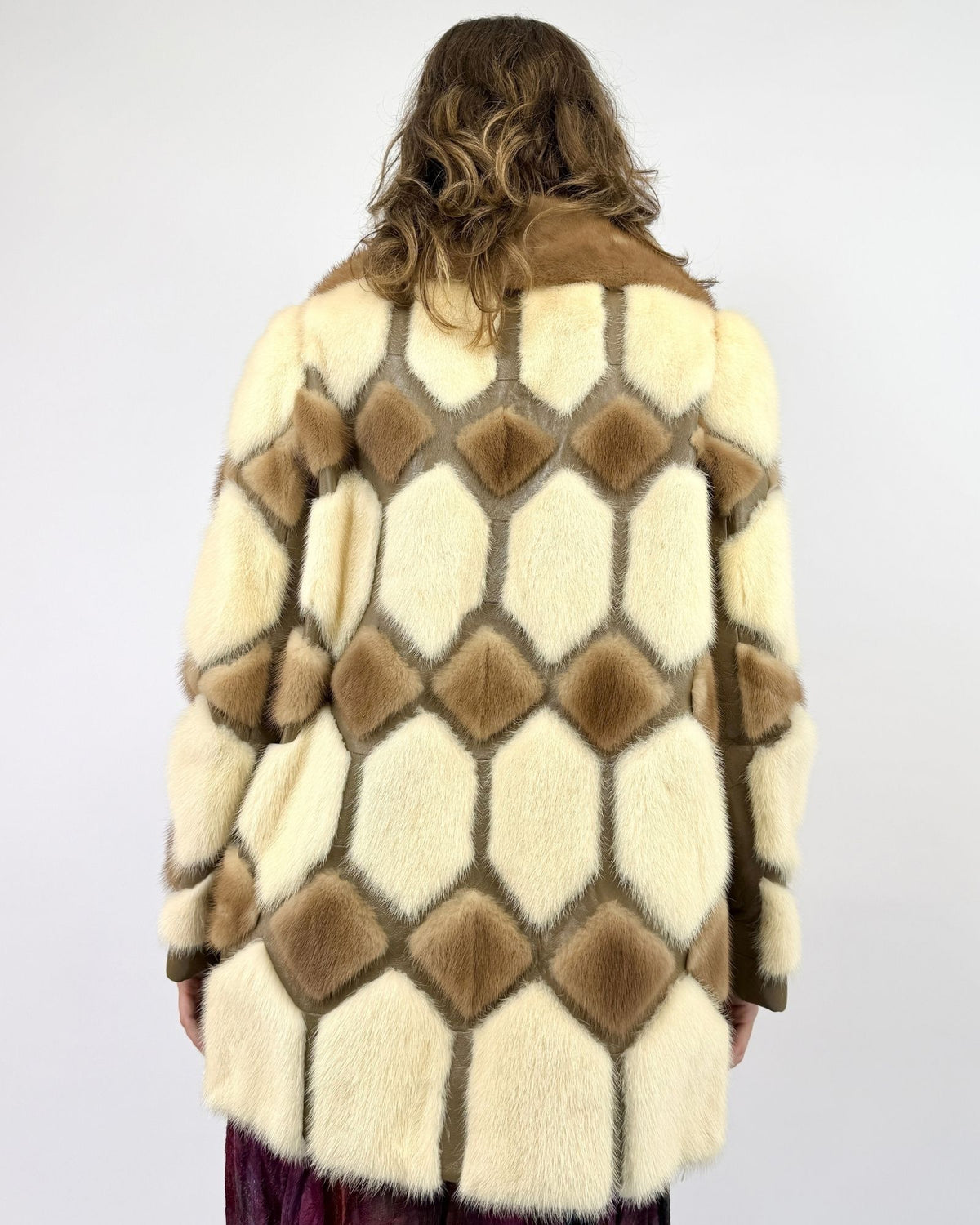 1960s Brave The Cold Fur Coat