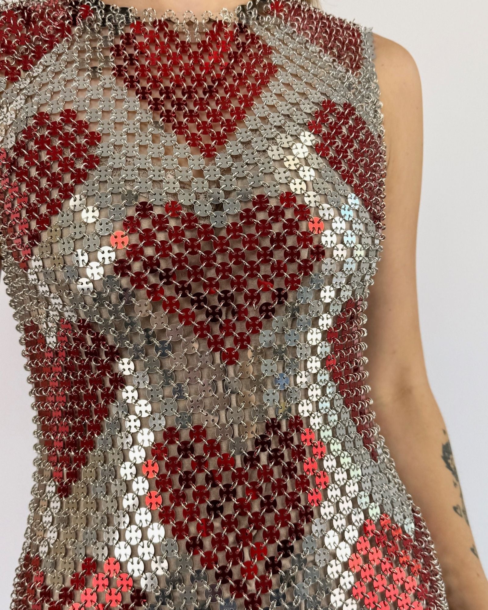 Paco Rabanne Linked At Heart Spring 2020 Dress