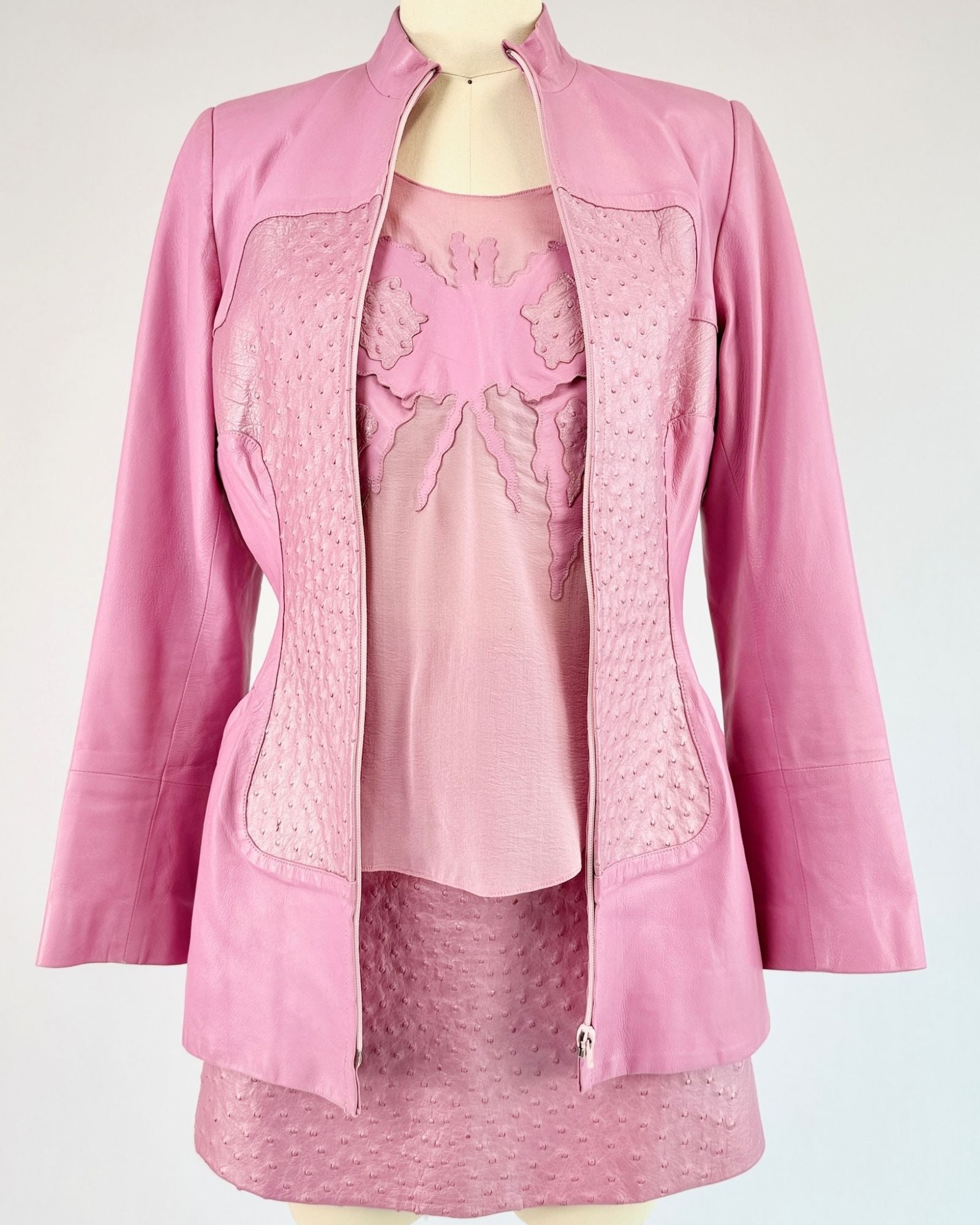 Jitrois Pink Butterfly 3pc Set