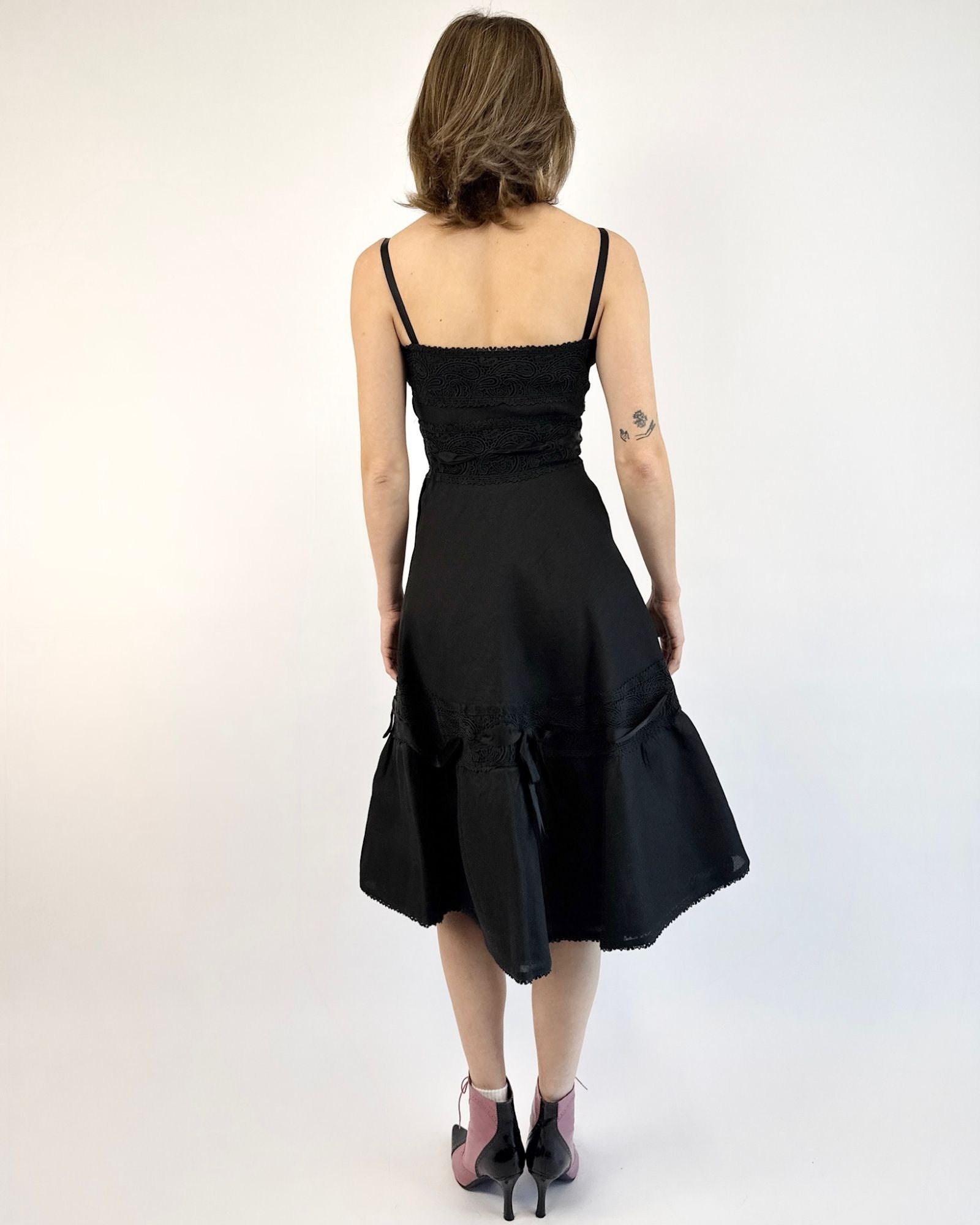50s Idyllic LBD Cocktail Dress