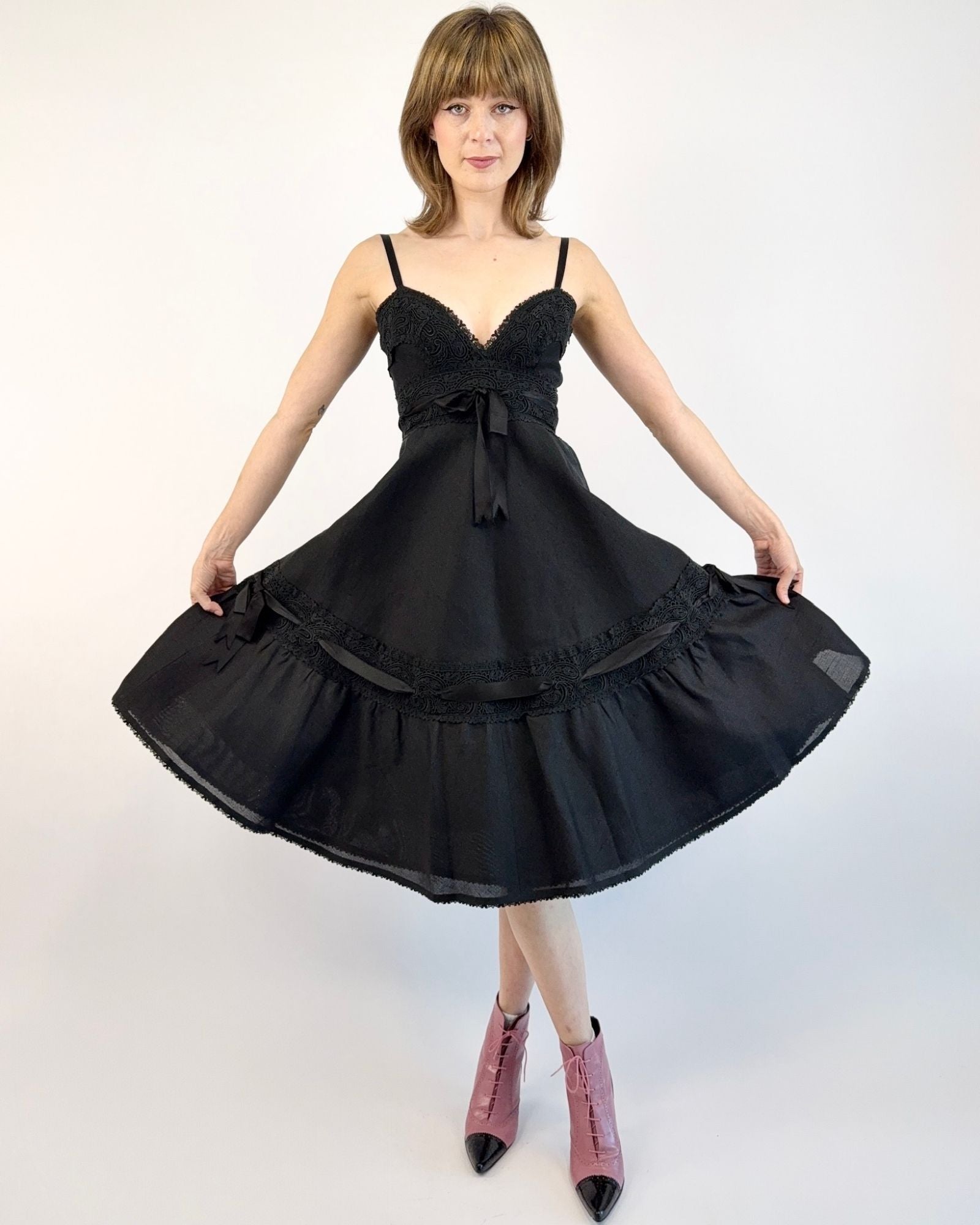 50s Idyllic LBD Cocktail Dress