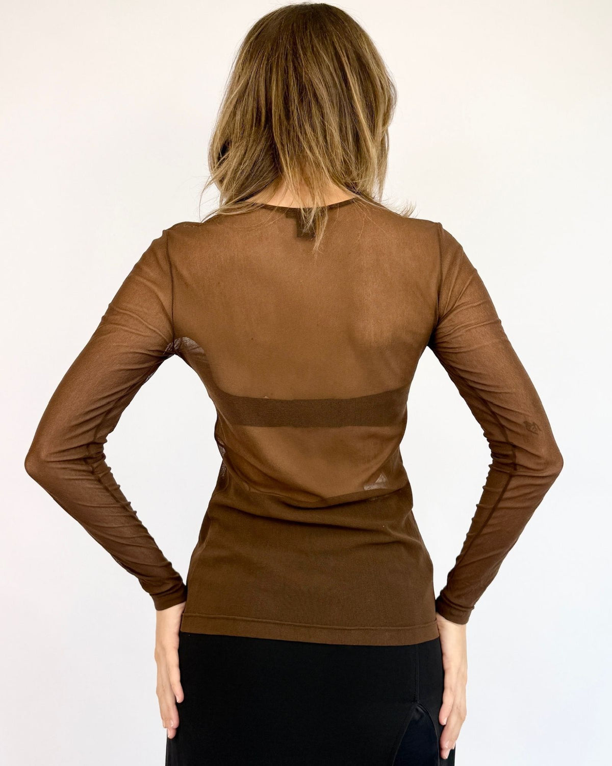 Vivienne Tam Mesh of Petals Embroidered Top